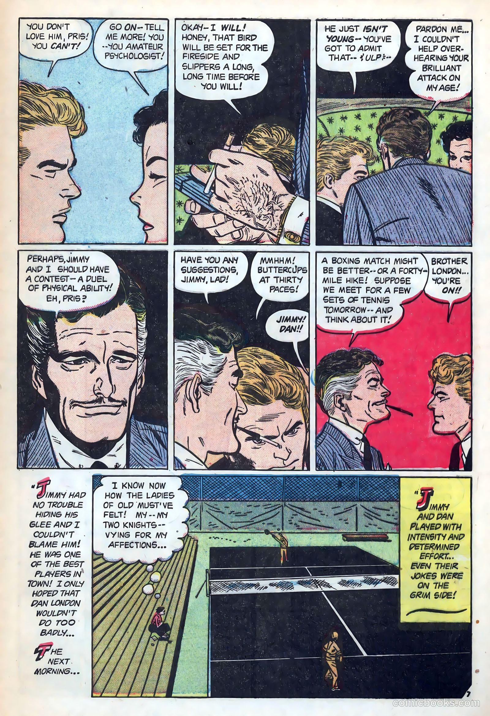 New Romances #16 (1953) — page 9 of 36