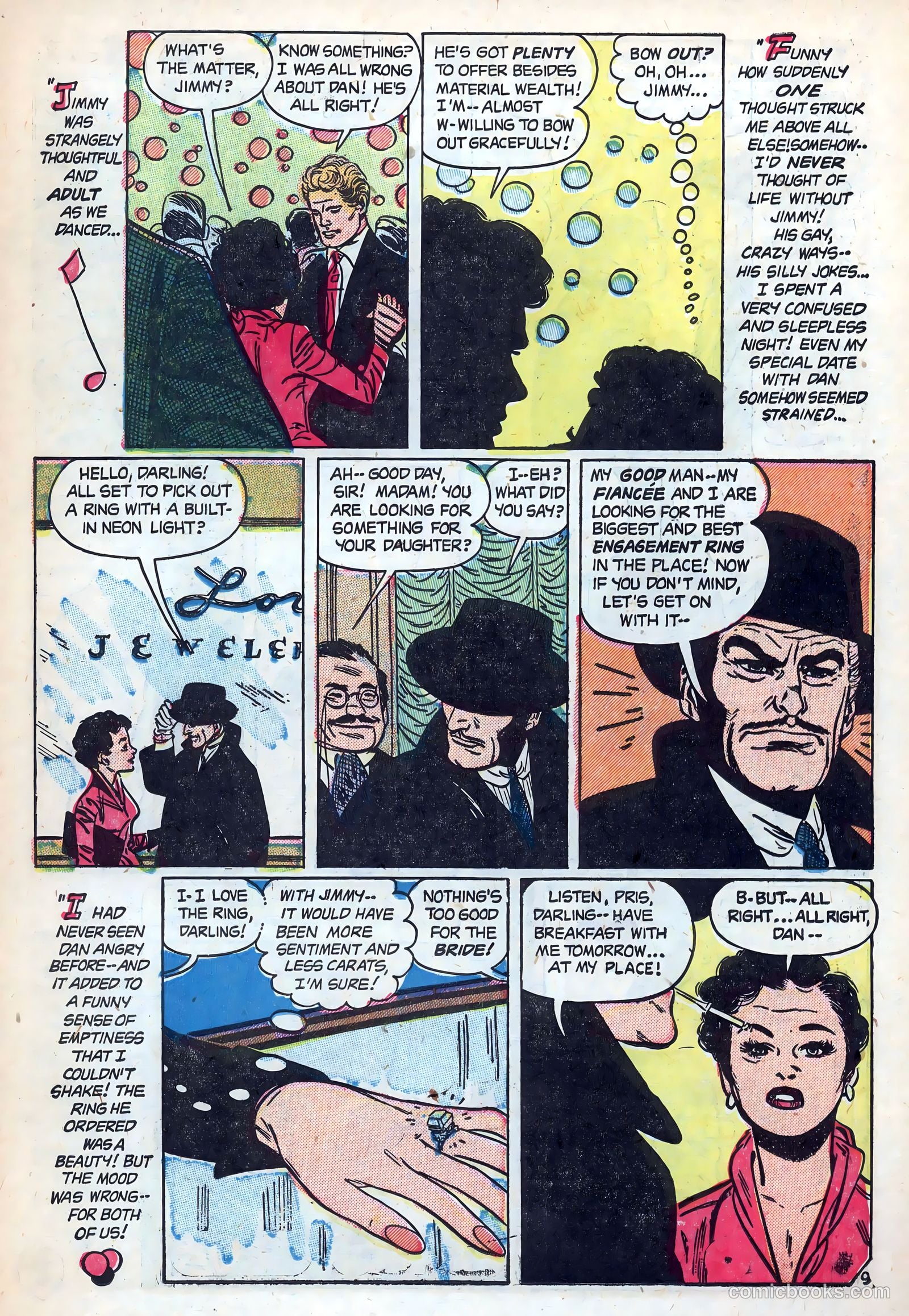 New Romances #16 (1953) — page 11 of 36