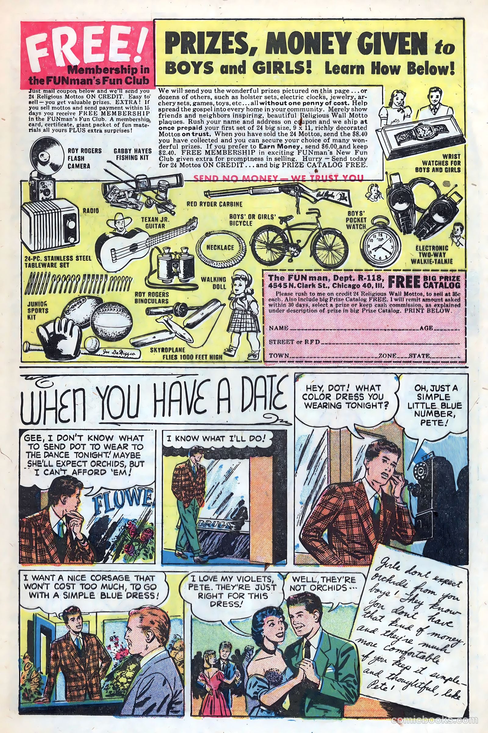 New Romances #16 (1953) — page 13 of 36