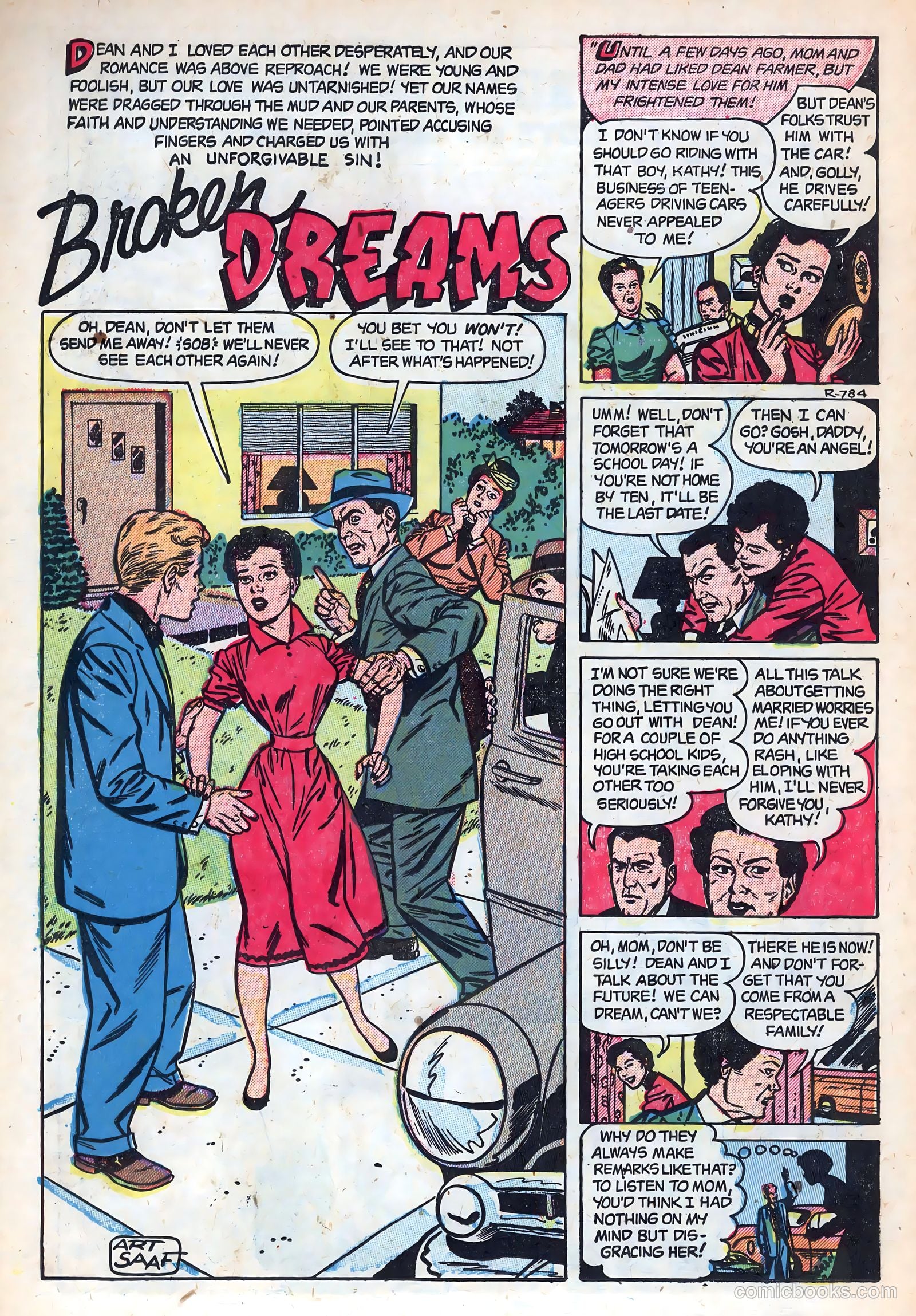 New Romances #16 (1953) — page 14 of 36