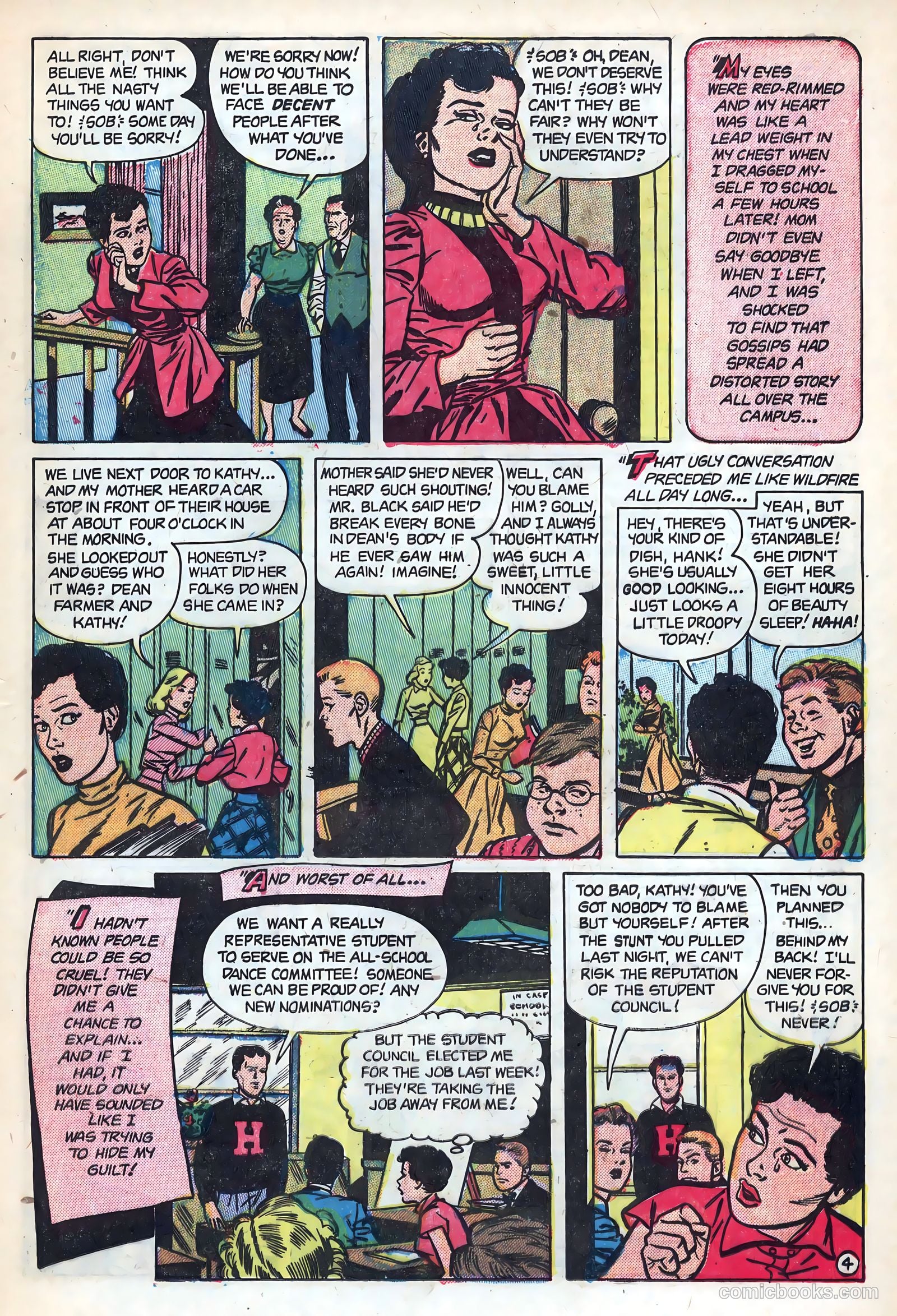 New Romances #16 (1953) — page 17 of 36