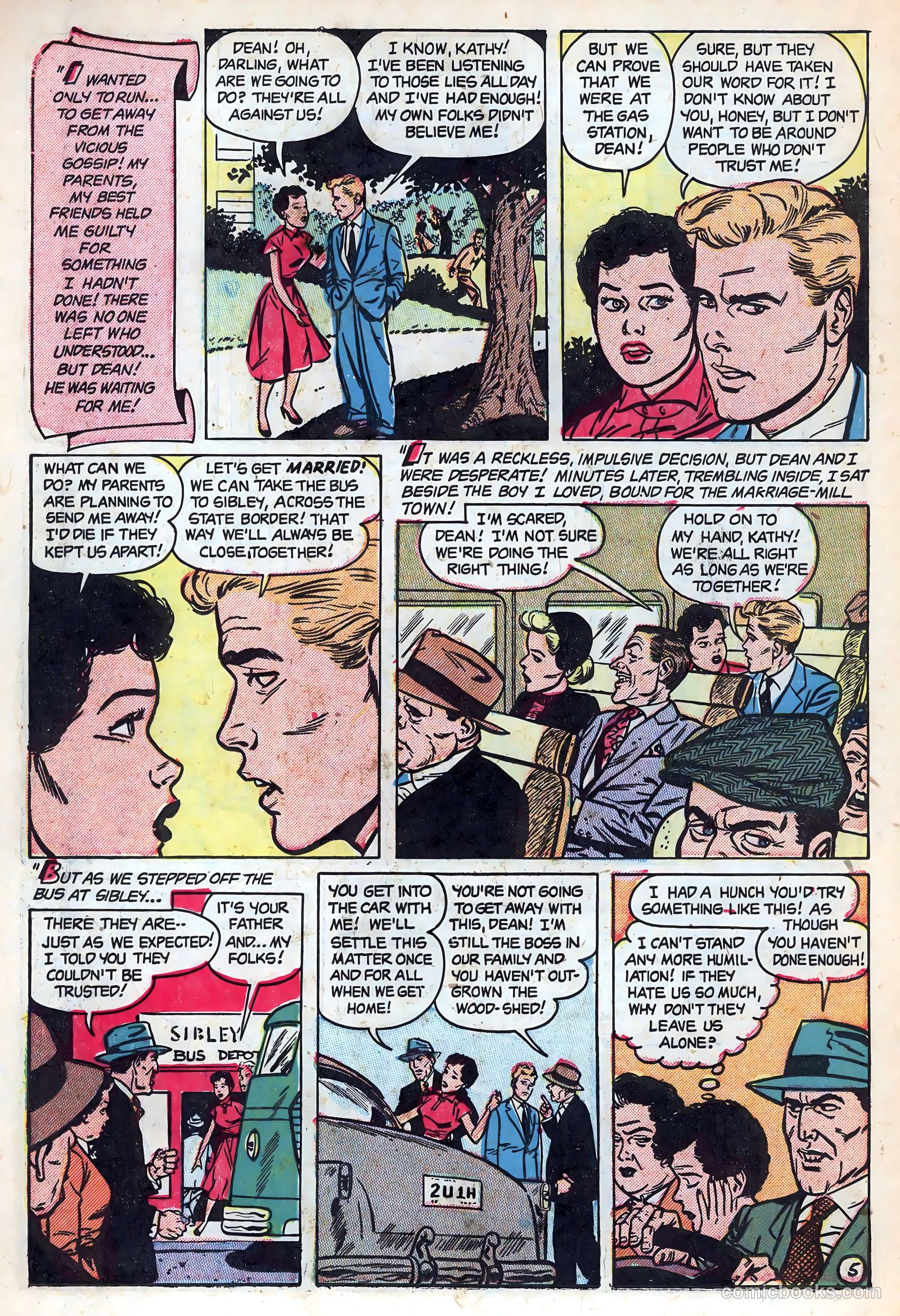 New Romances #16 (1953) — page 18 of 36