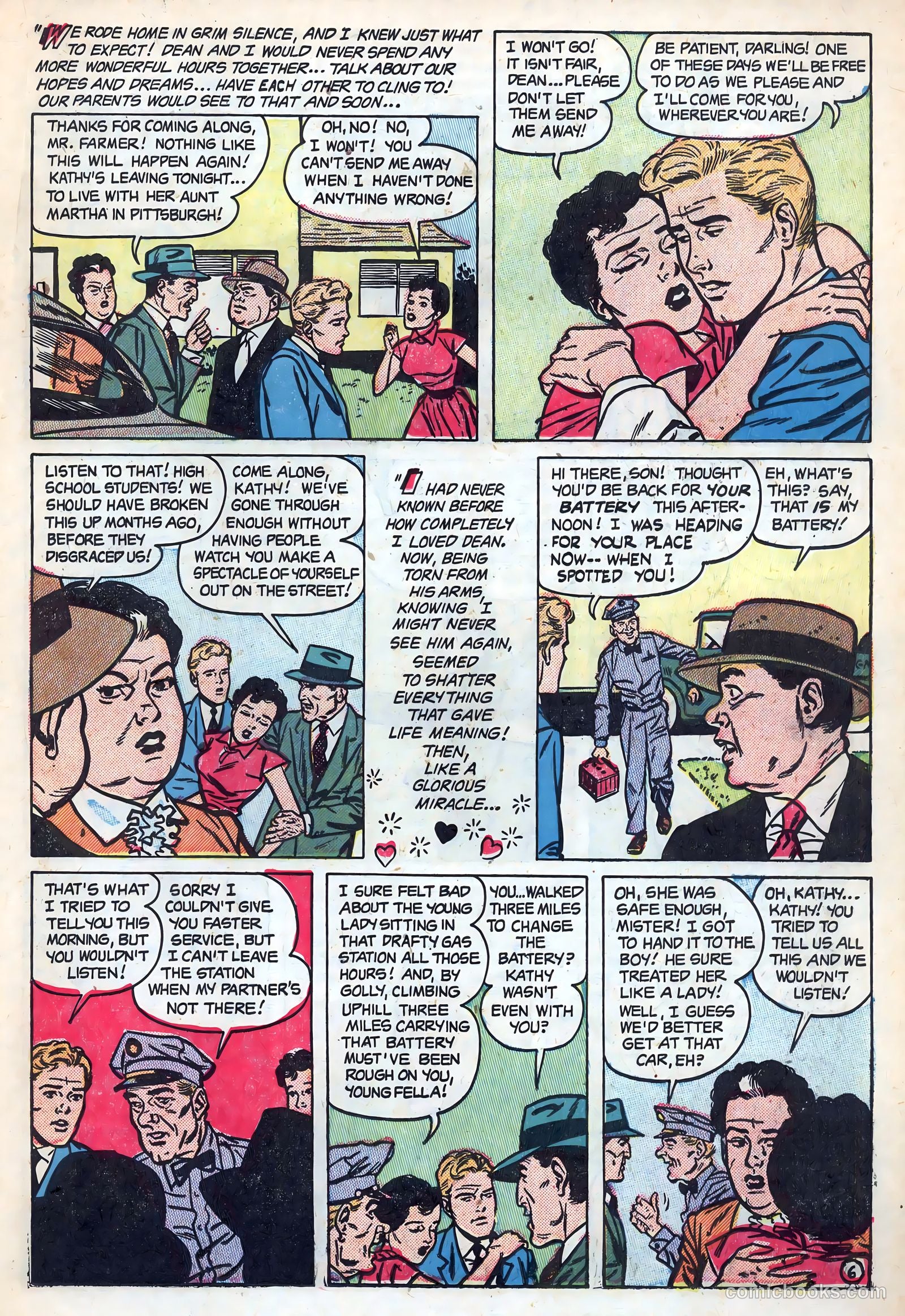 New Romances #16 (1953) — page 19 of 36