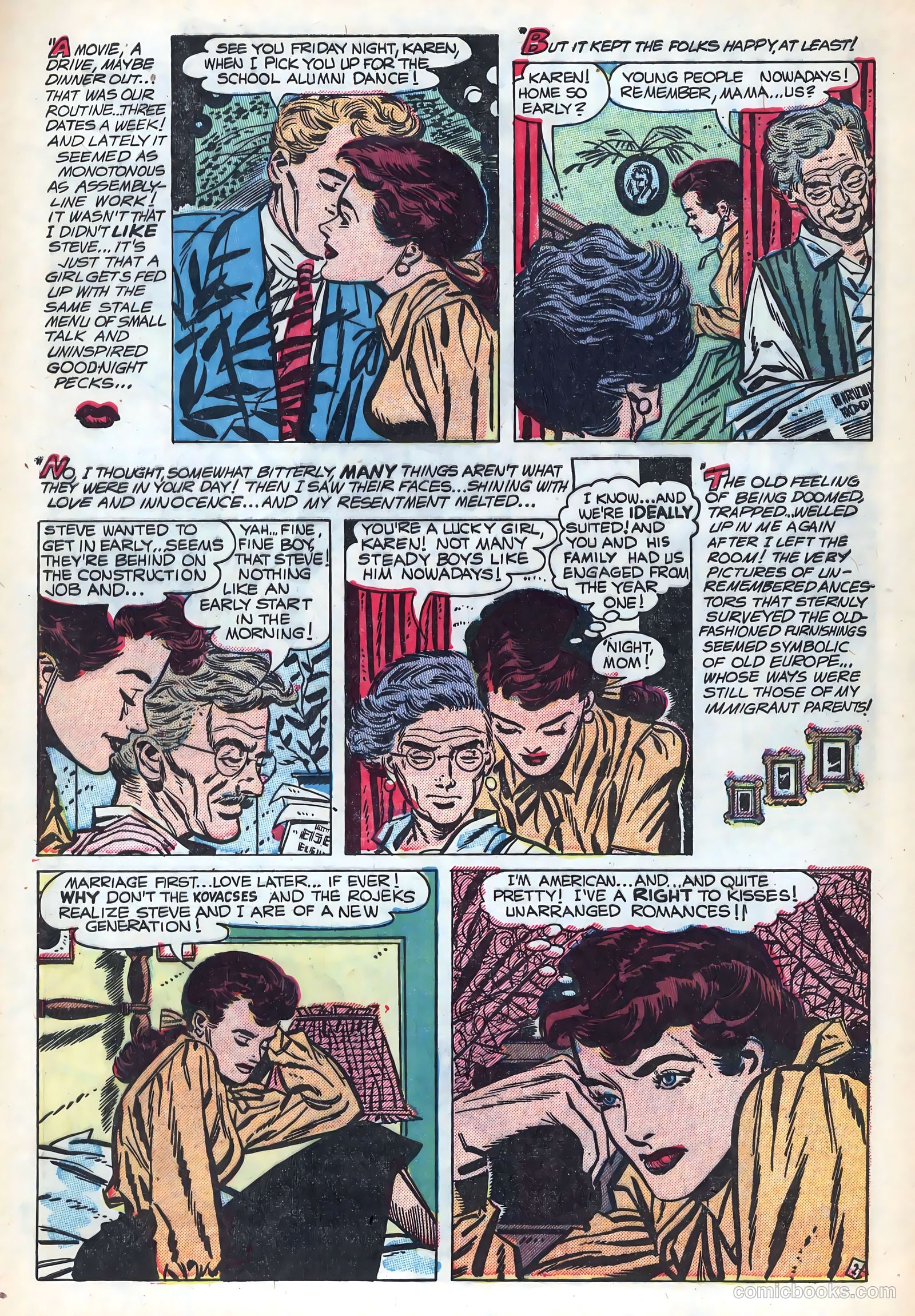 New Romances #16 (1953) — page 28 of 36