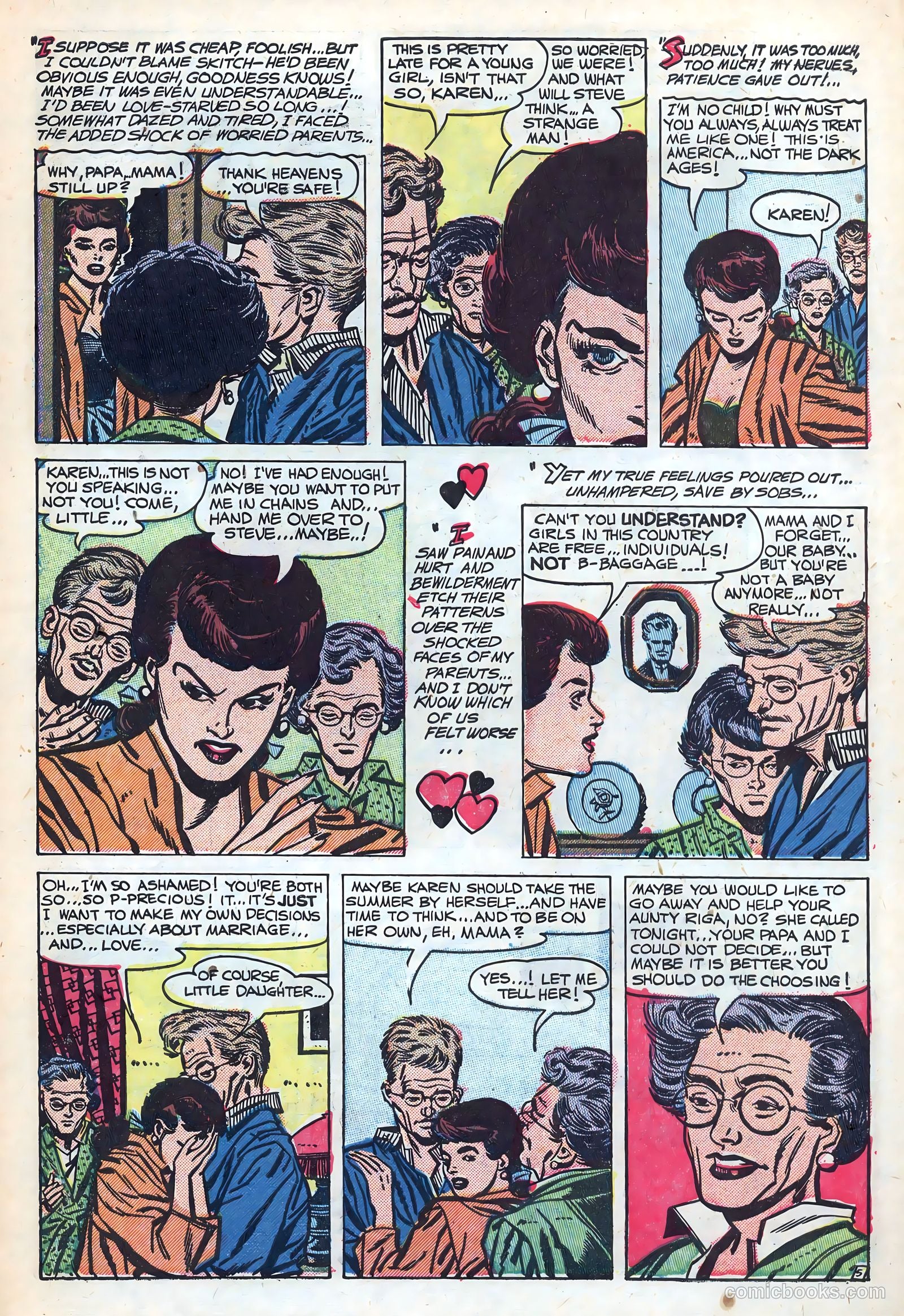 New Romances #16 (1953) — page 31 of 36