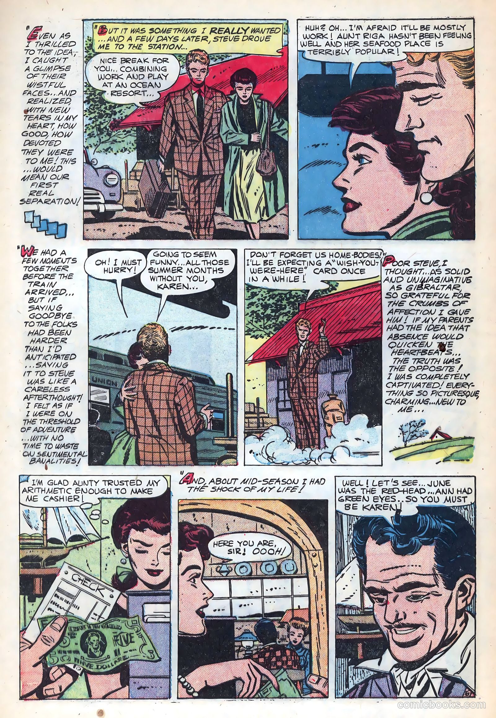 New Romances #16 (1953) — page 32 of 36