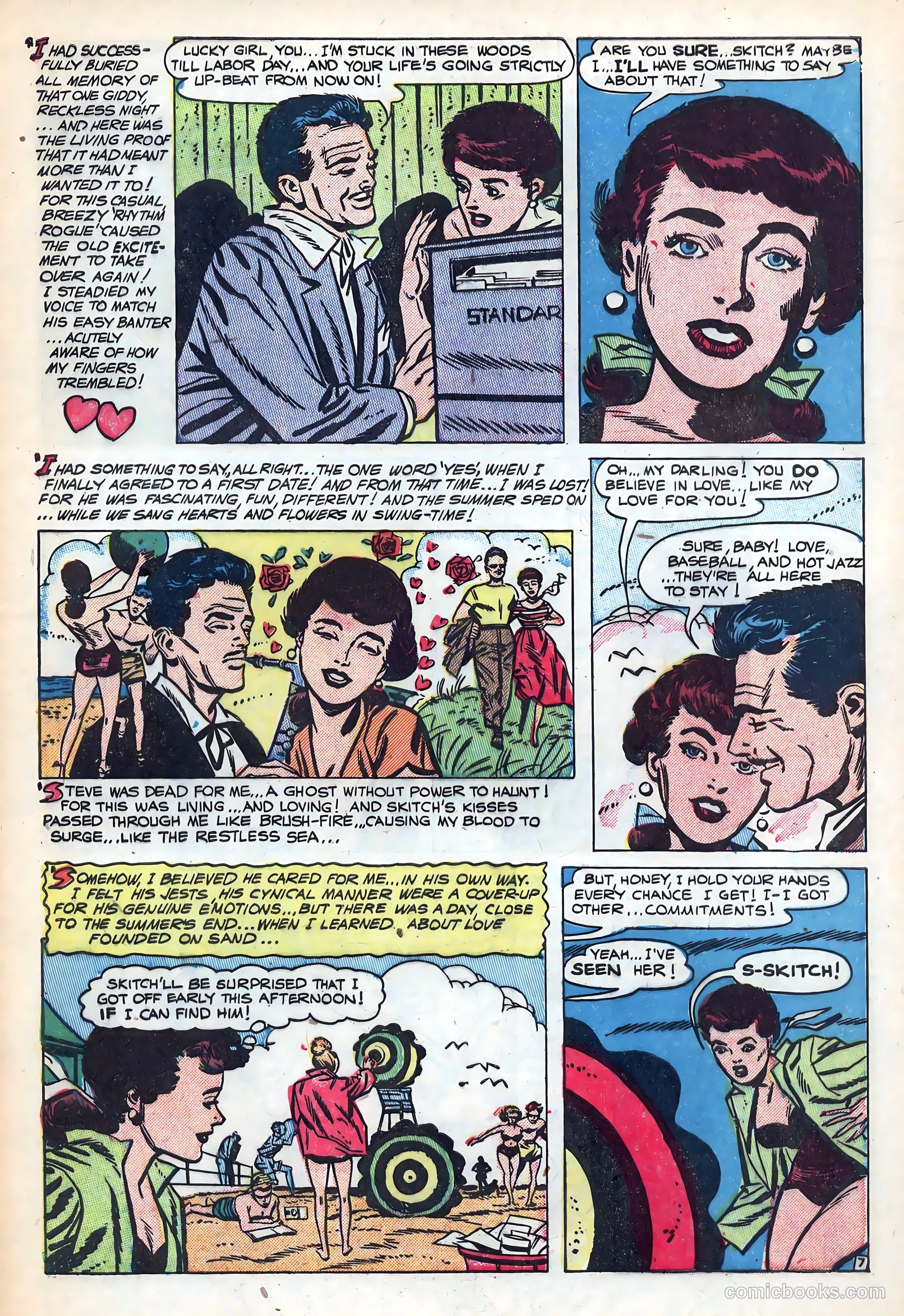 New Romances #16 (1953) — page 33 of 36