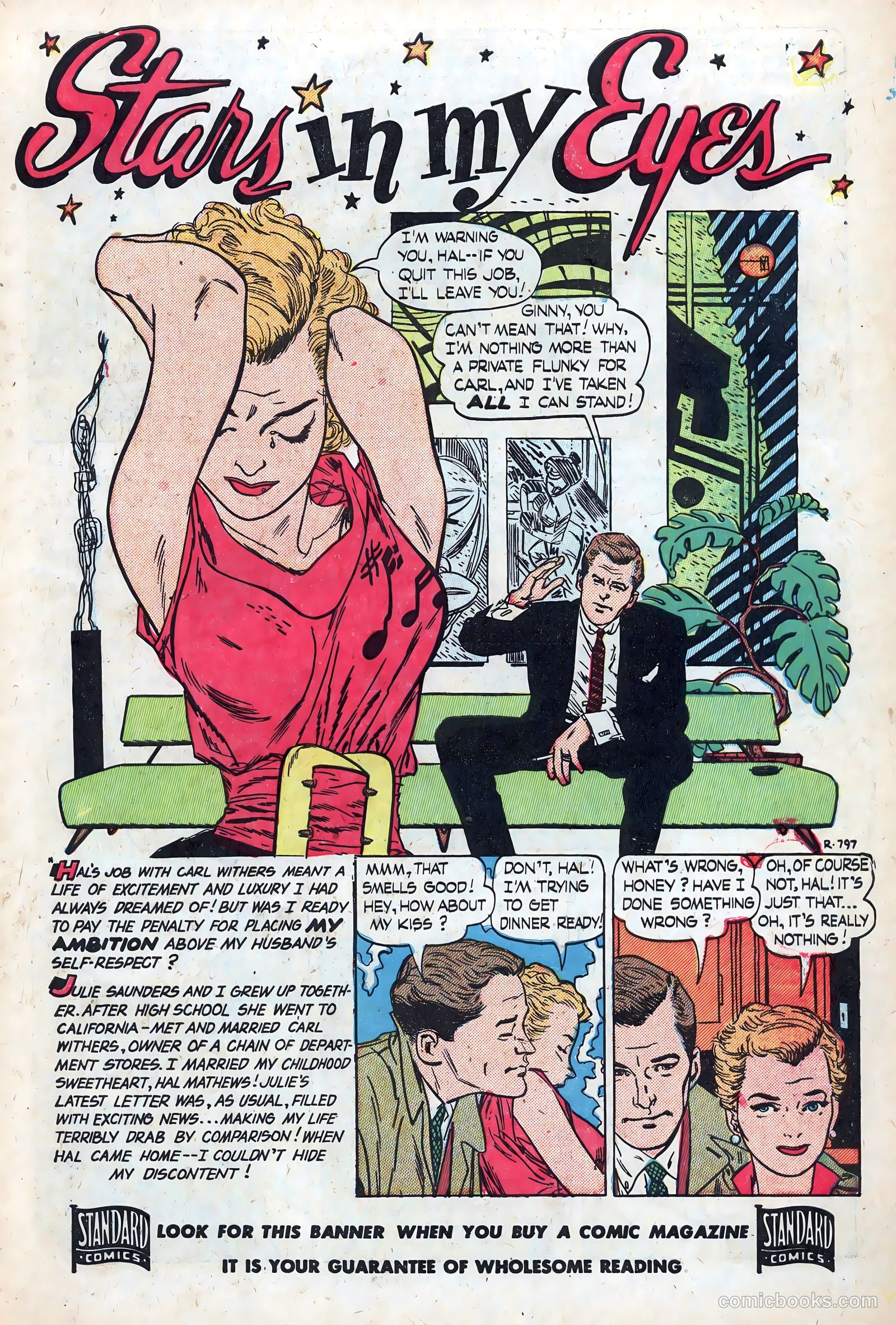 New Romances #17 (1953) — page 3 of 36