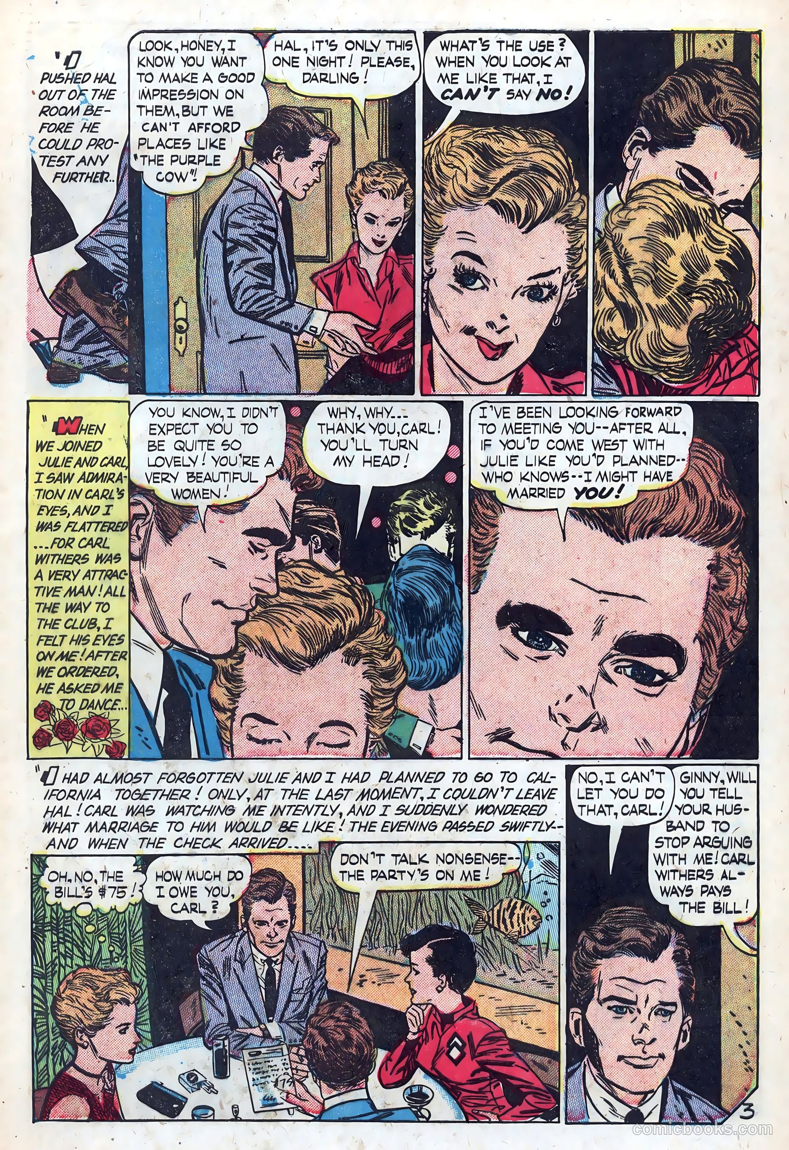New Romances #17 (1953) — page 5 of 36