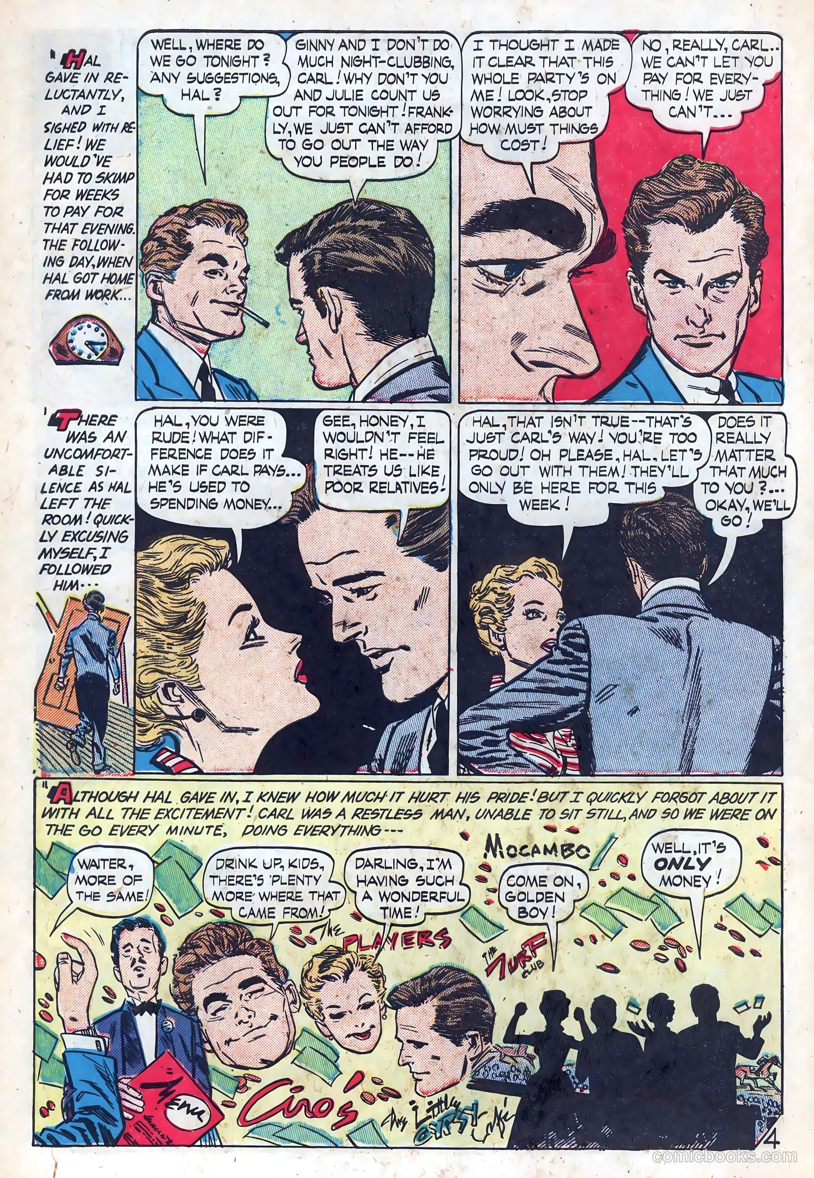 New Romances #17 (1953) — page 6 of 36