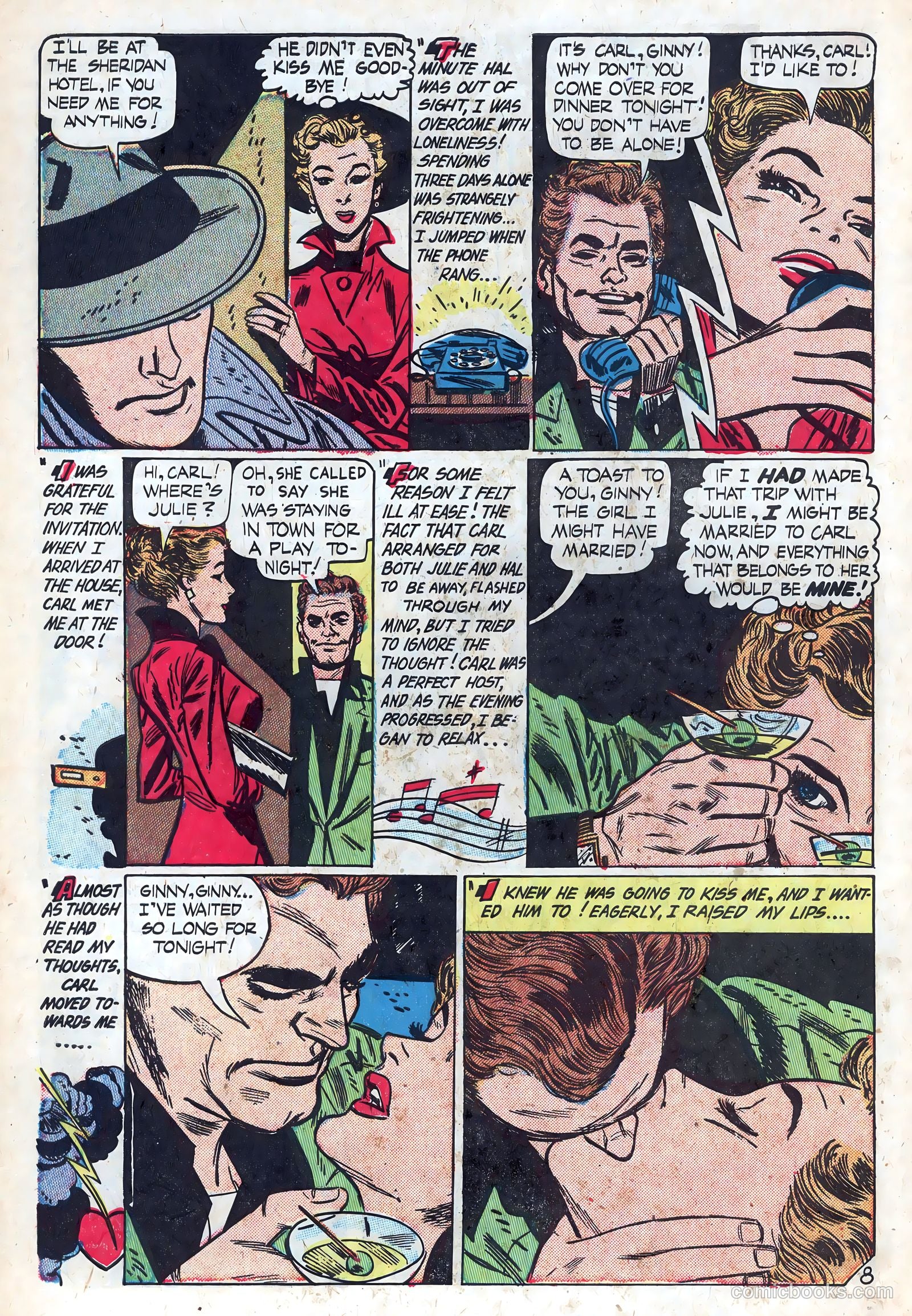 New Romances #17 (1953) — page 10 of 36