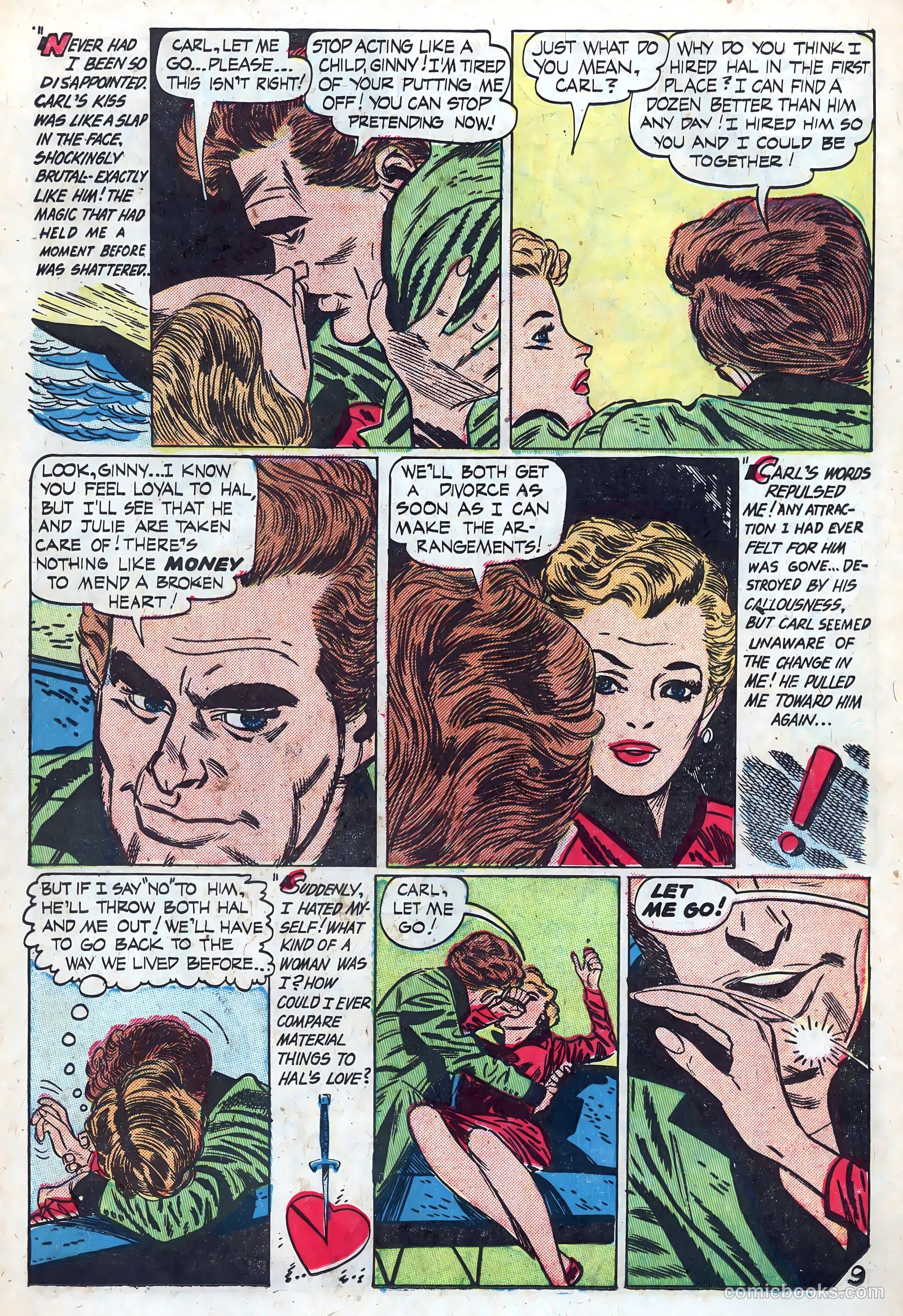 New Romances #17 (1953) — page 11 of 36