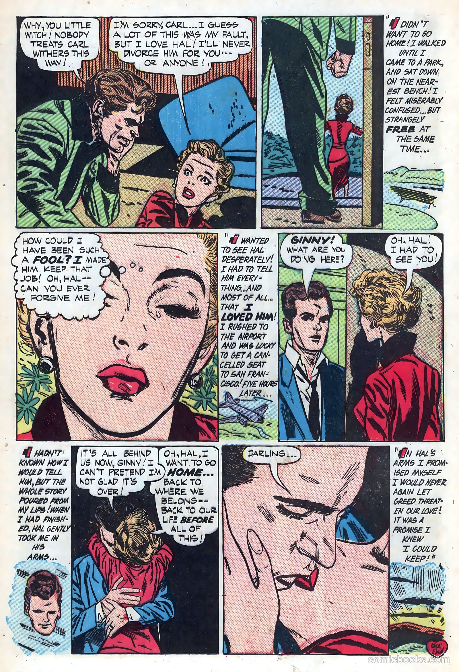 New Romances #17 (1953) — page 12 of 36