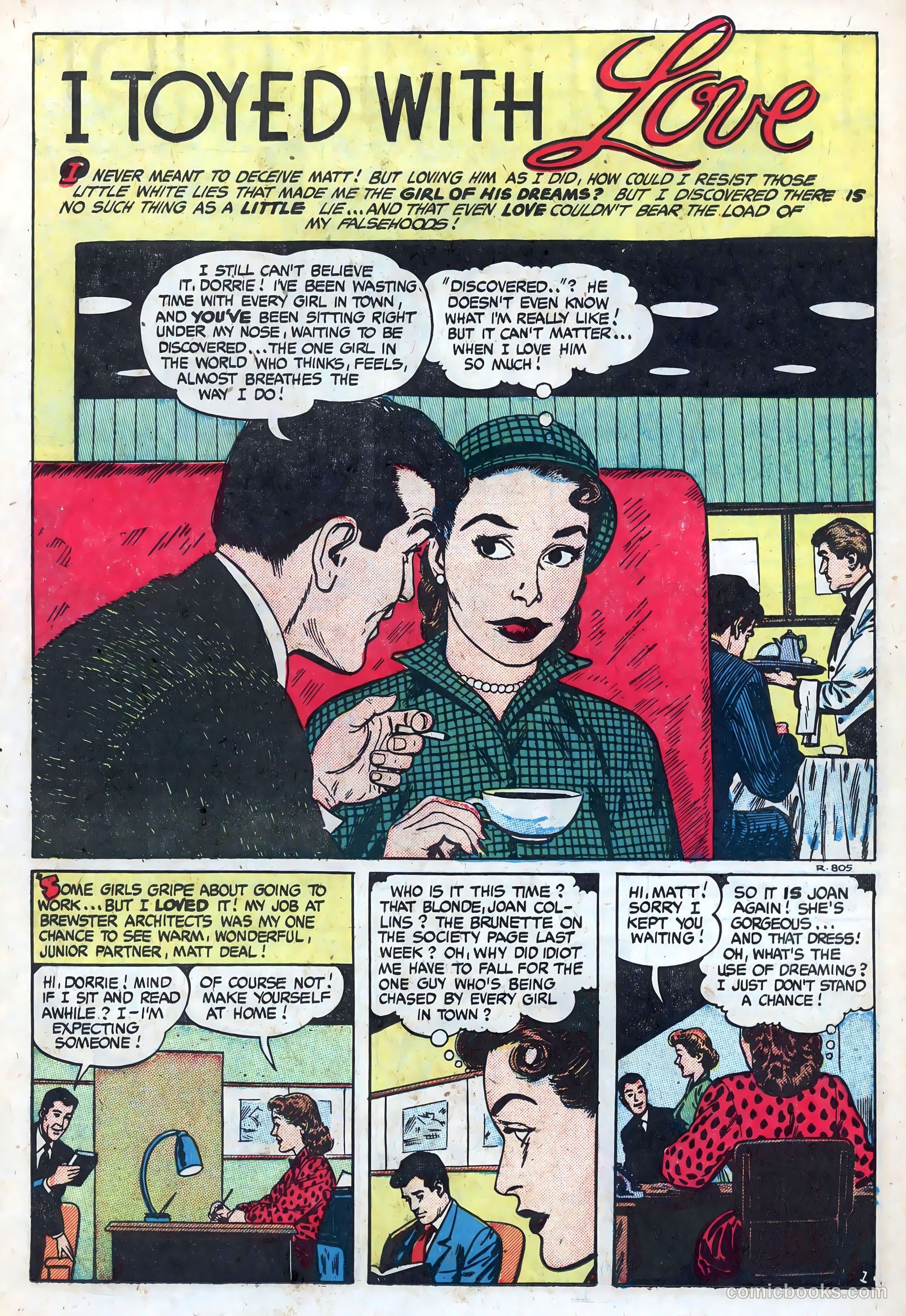 New Romances #17 (1953) — page 15 of 36