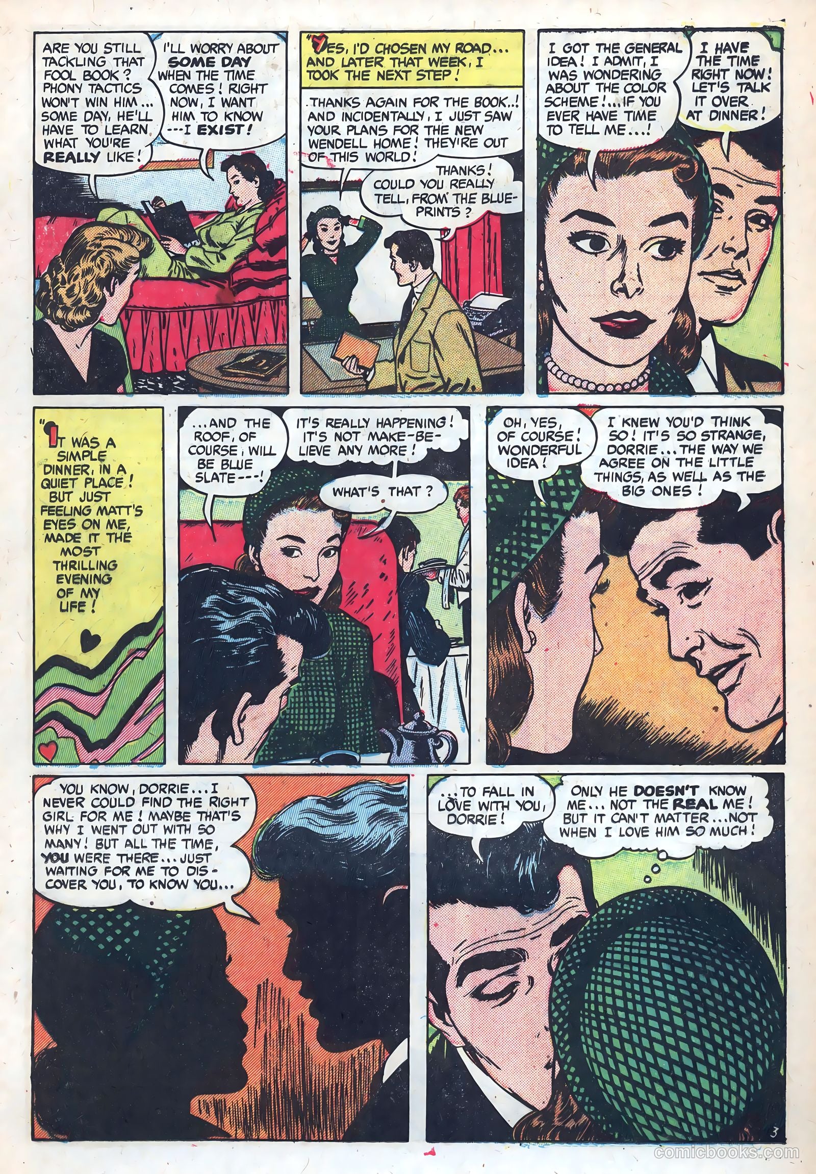 New Romances #17 (1953) — page 17 of 36
