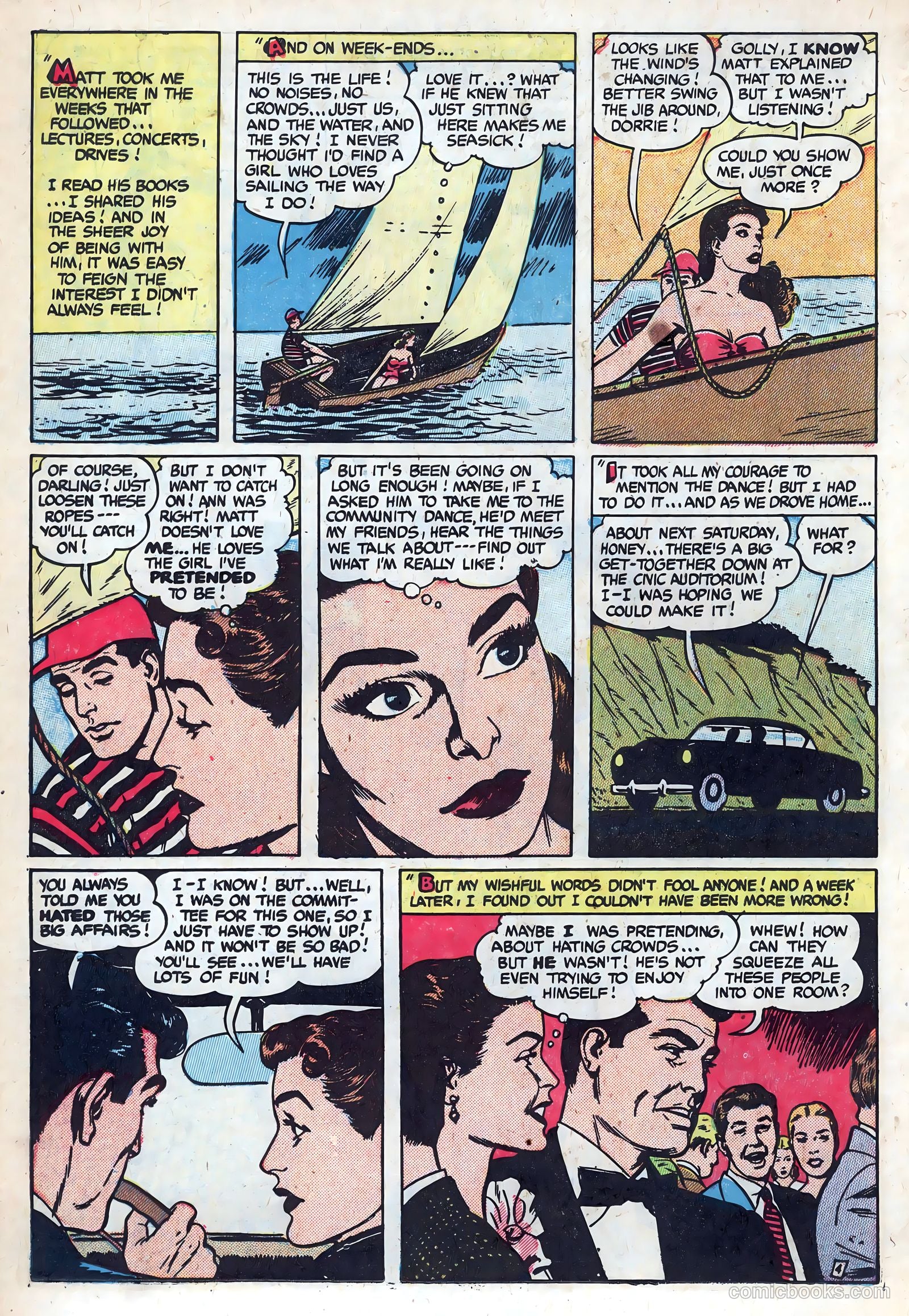 New Romances #17 (1953) — page 18 of 36