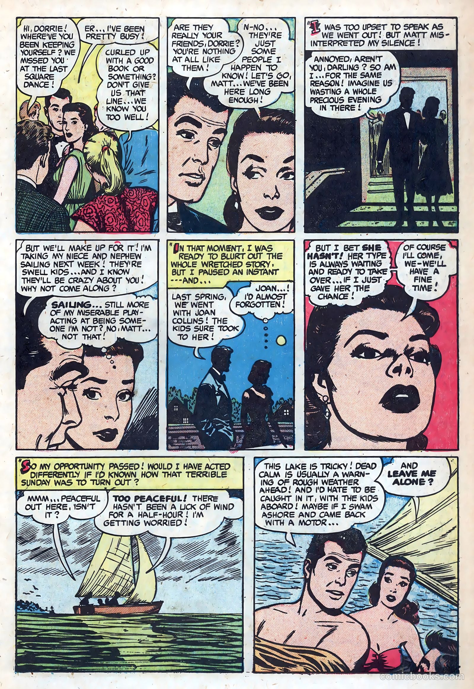 New Romances #17 (1953) — page 19 of 36