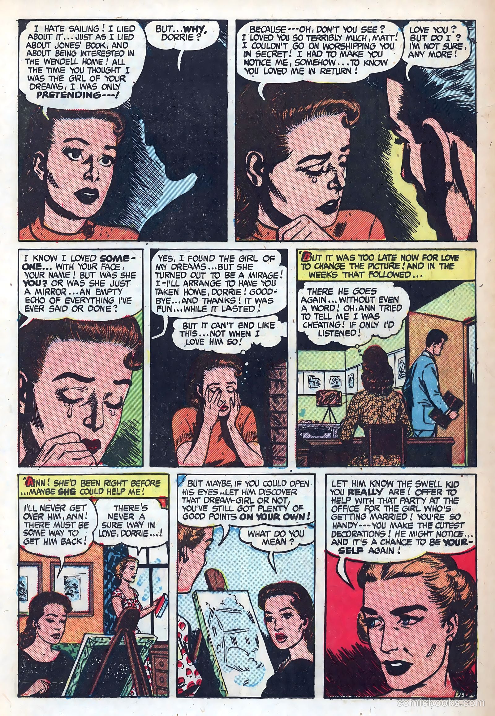 New Romances #17 (1953) — page 21 of 36