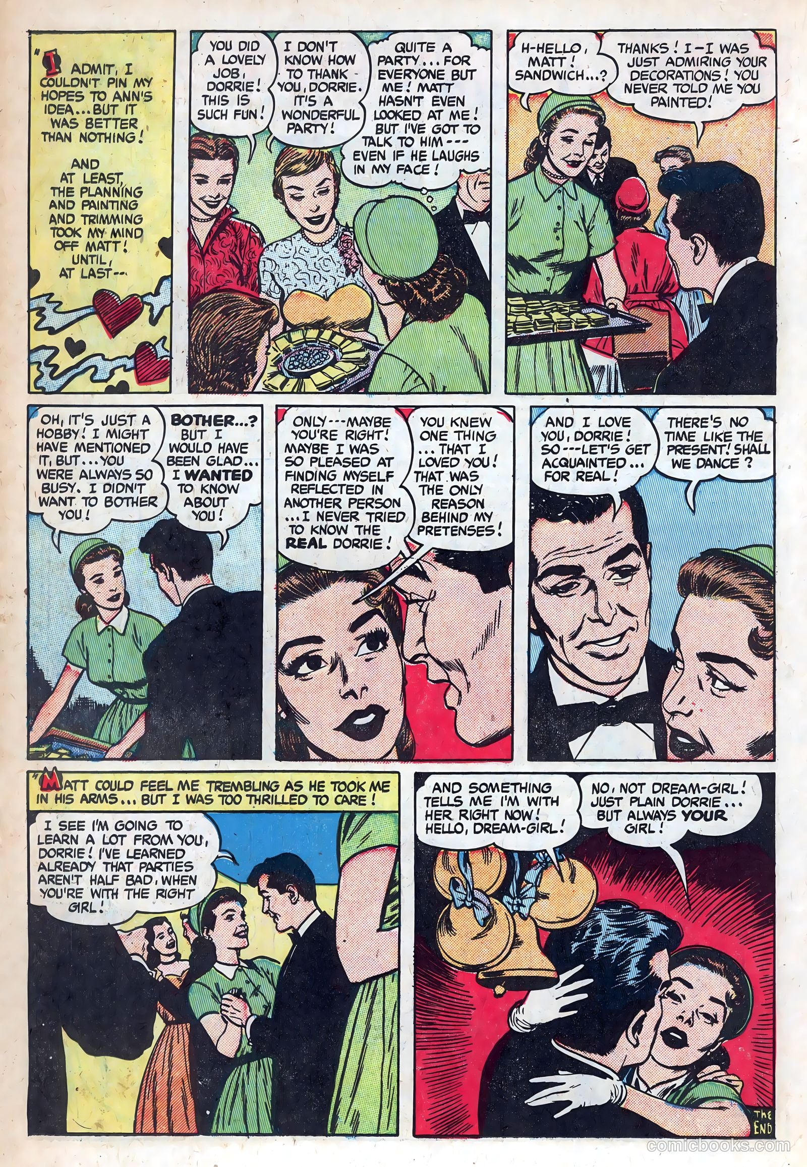 New Romances #17 (1953) — page 22 of 36