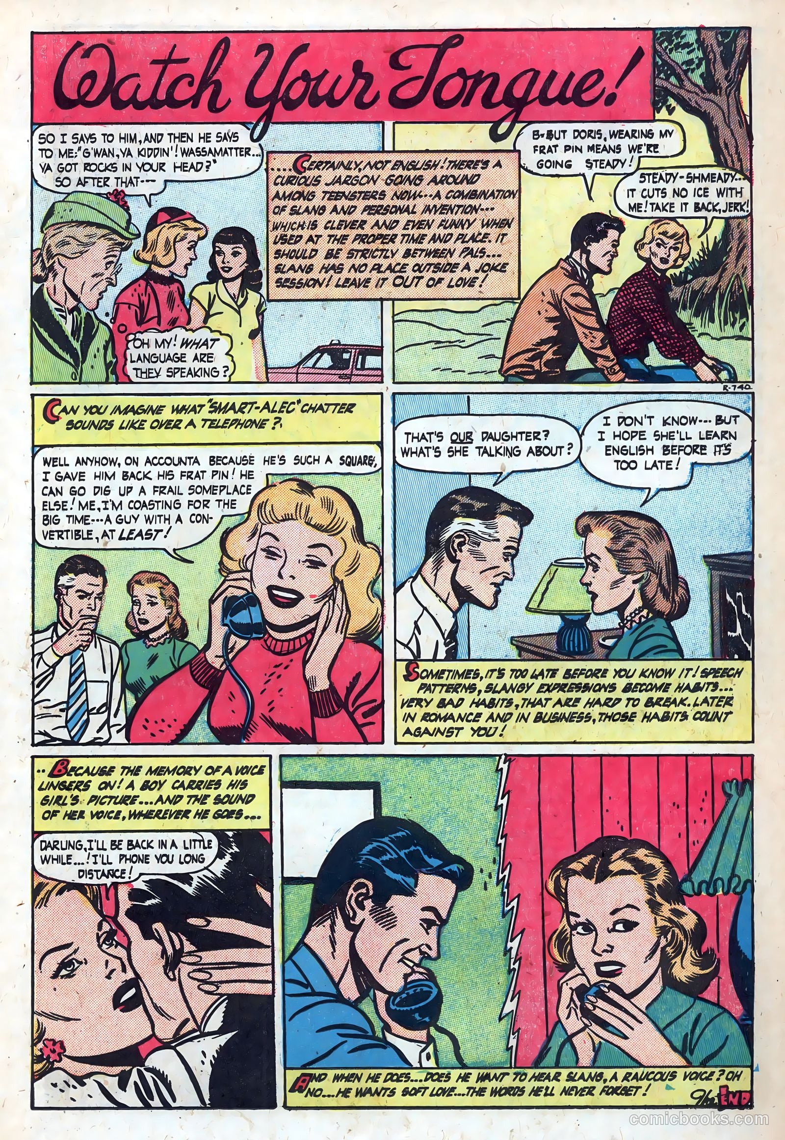 New Romances #17 (1953) — page 23 of 36