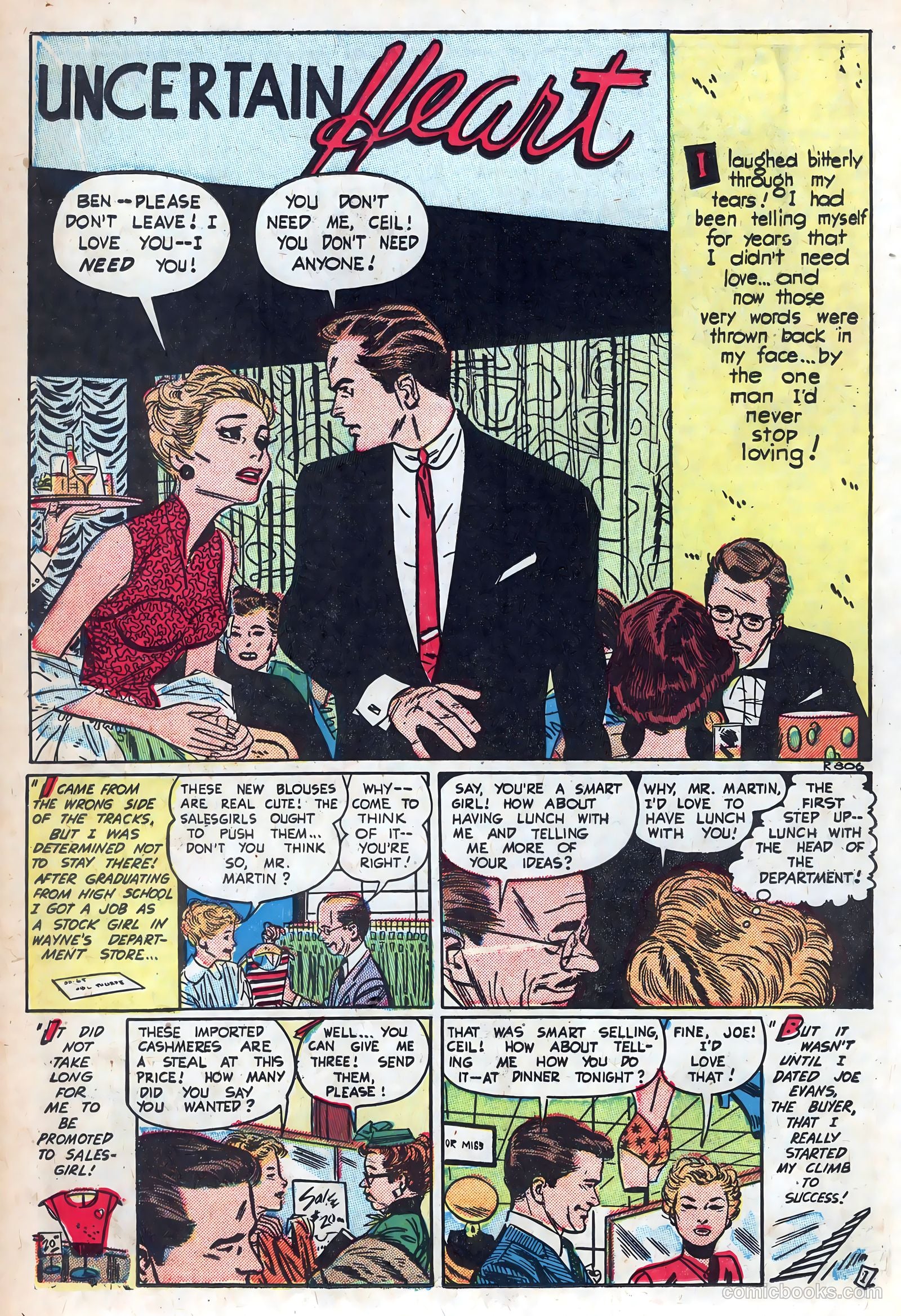 New Romances #17 (1953) — page 26 of 36