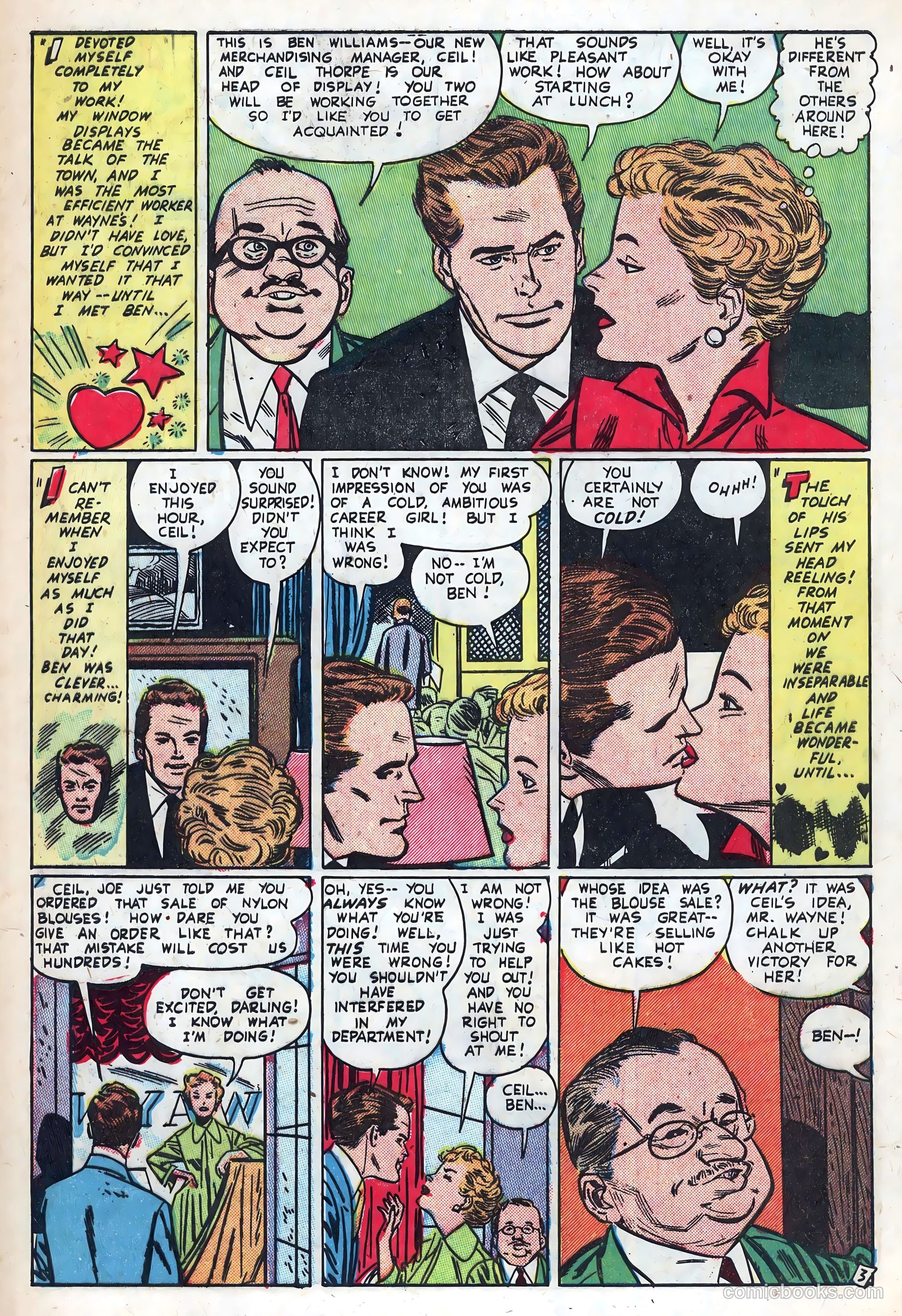 New Romances #17 (1953) — page 28 of 36