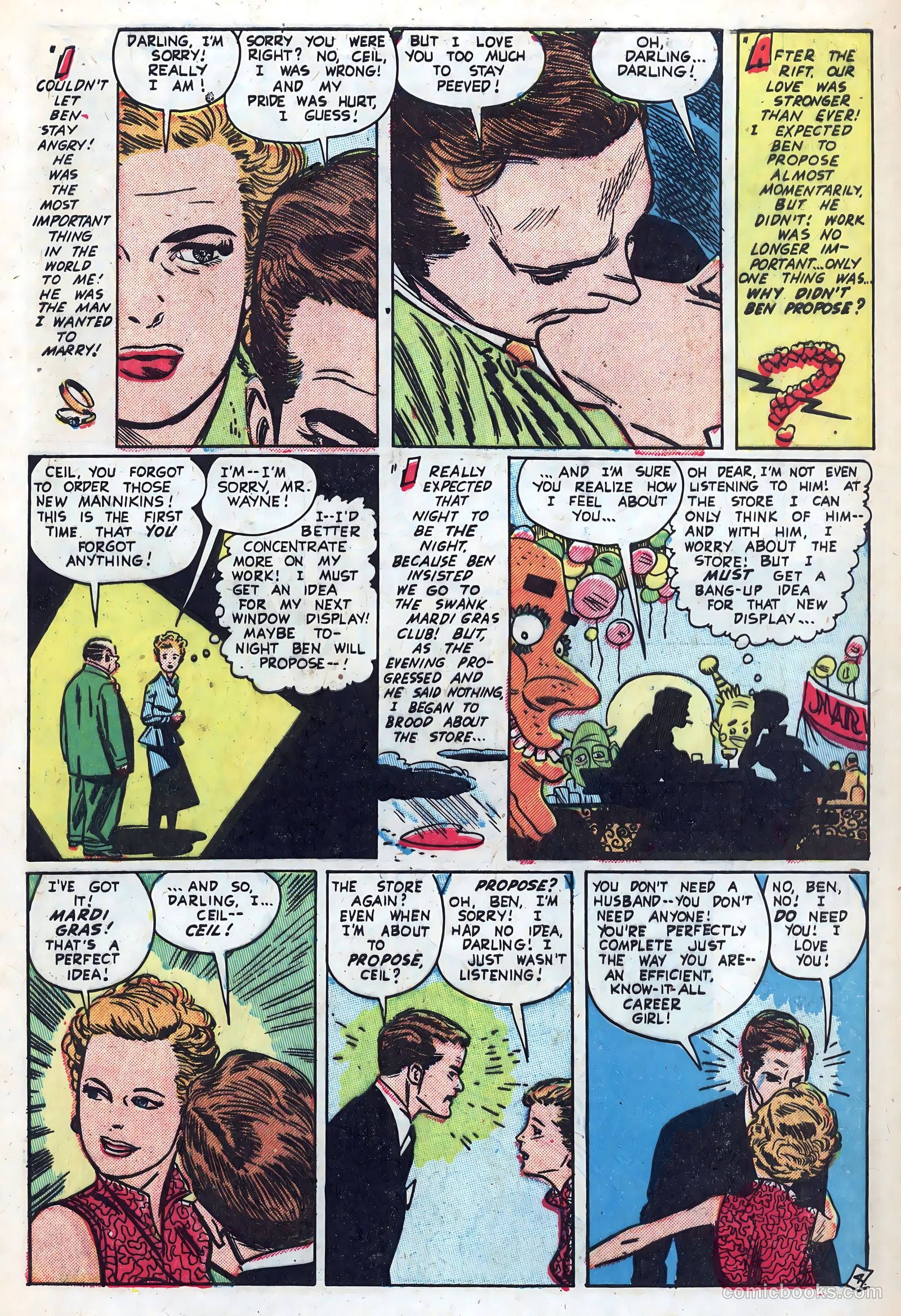 New Romances #17 (1953) — page 29 of 36
