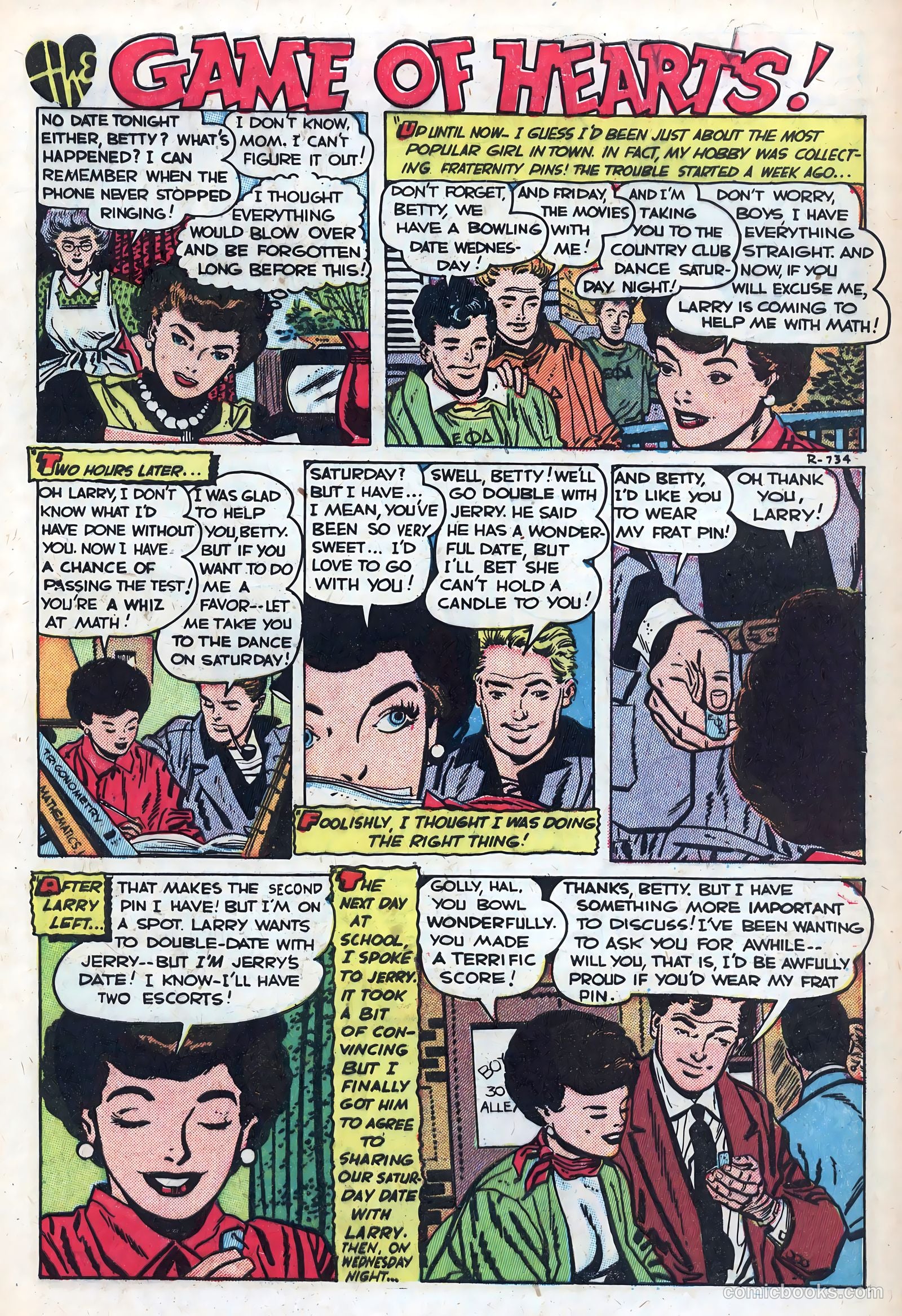 New Romances #17 (1953) — page 33 of 36
