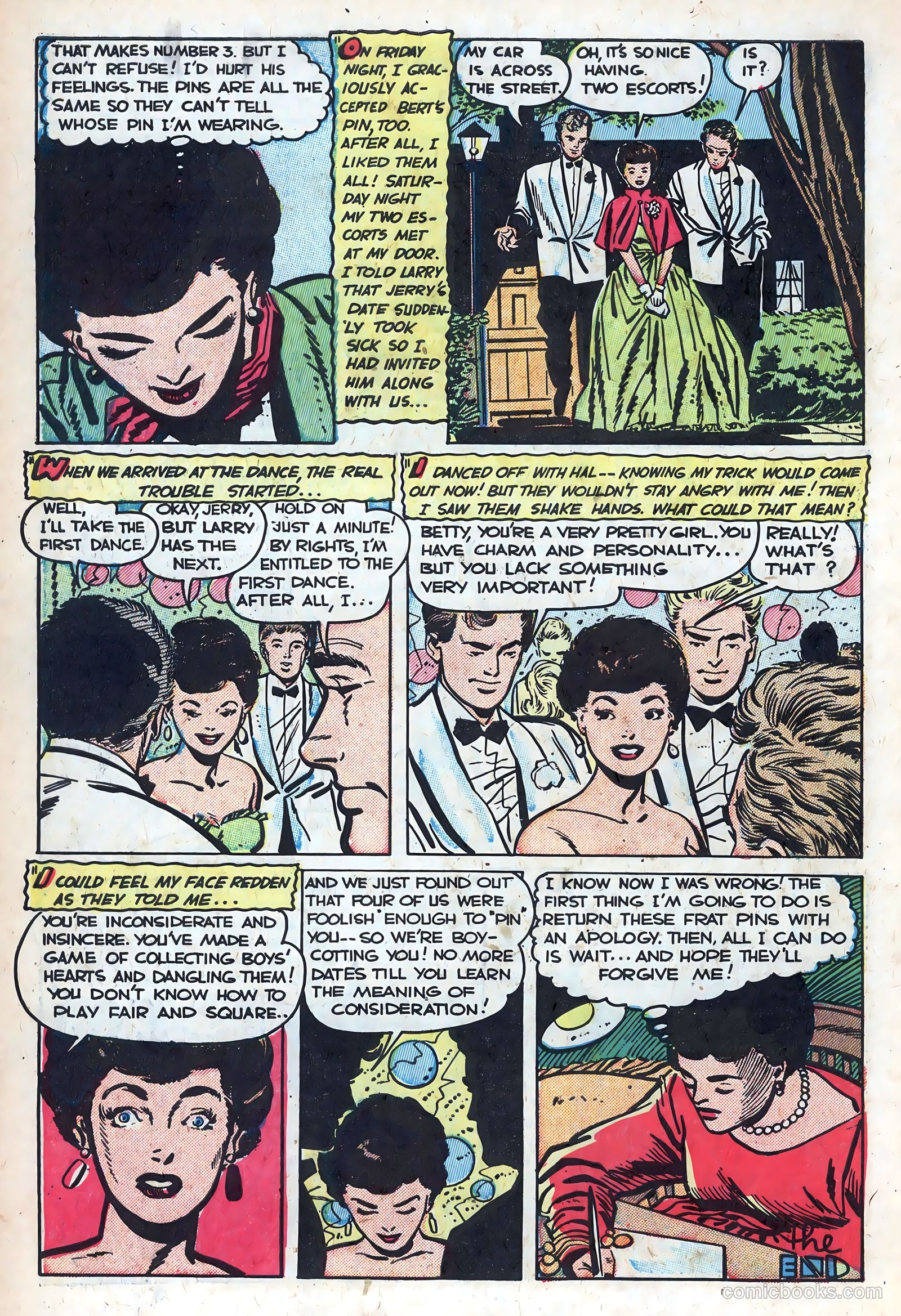 New Romances #17 (1953) — page 34 of 36