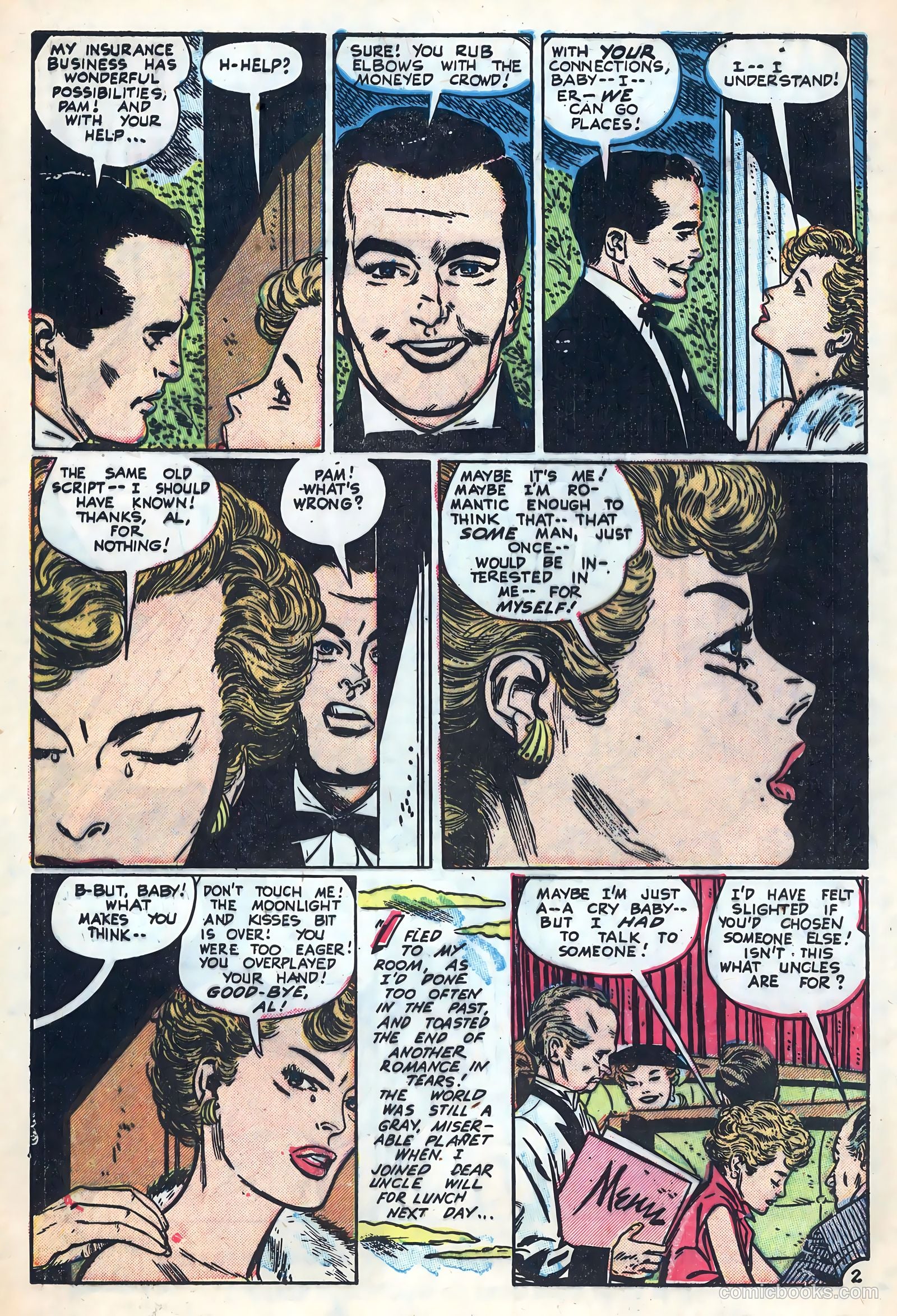 New Romances #18 (1953) — page 4 of 36