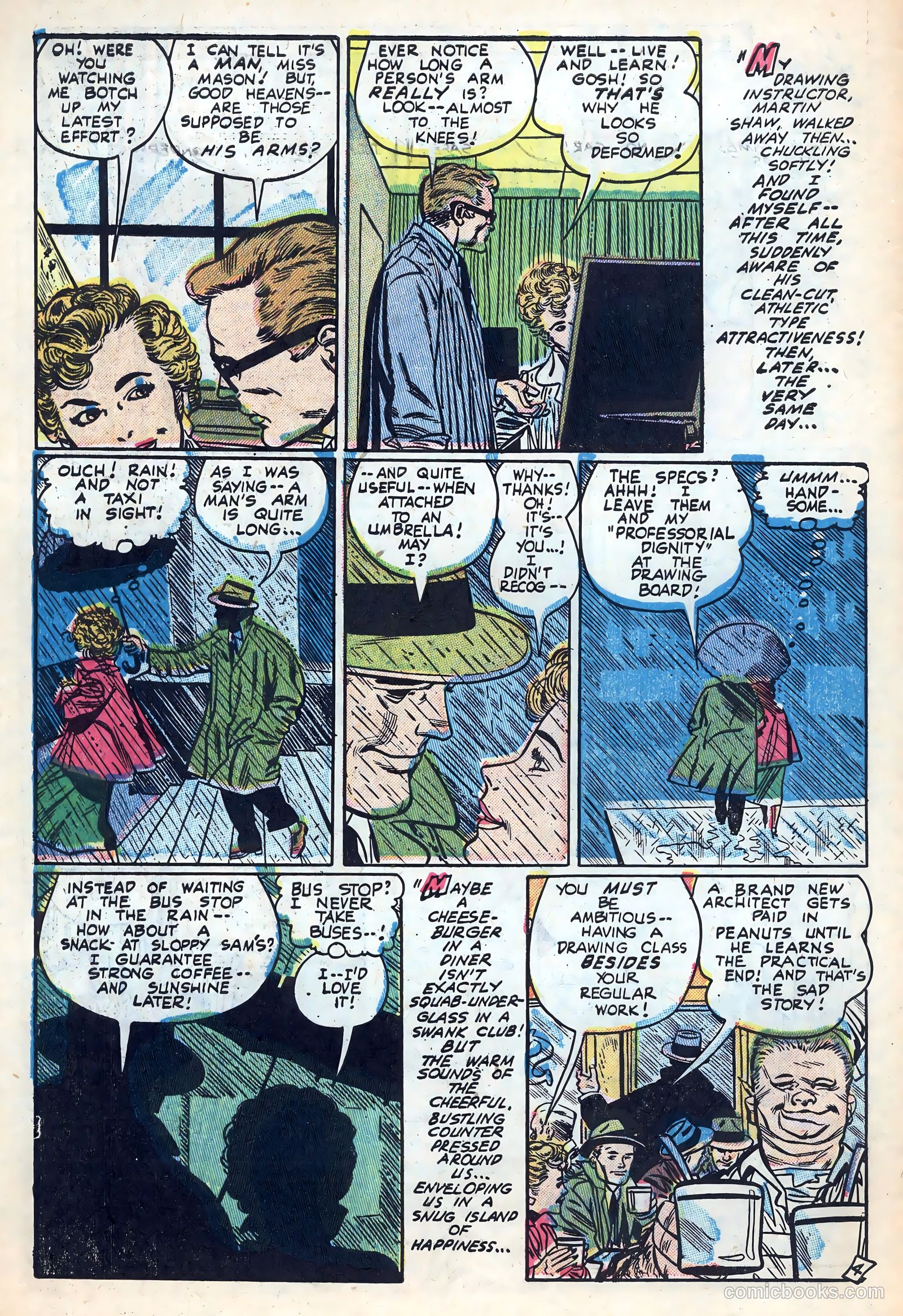 New Romances #18 (1953) — page 6 of 36