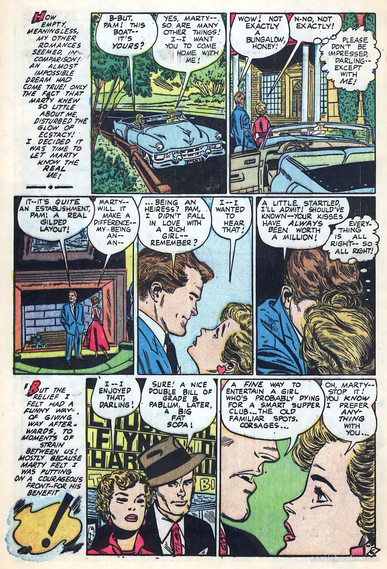 New Romances #18 (1953) — page 8 of 36