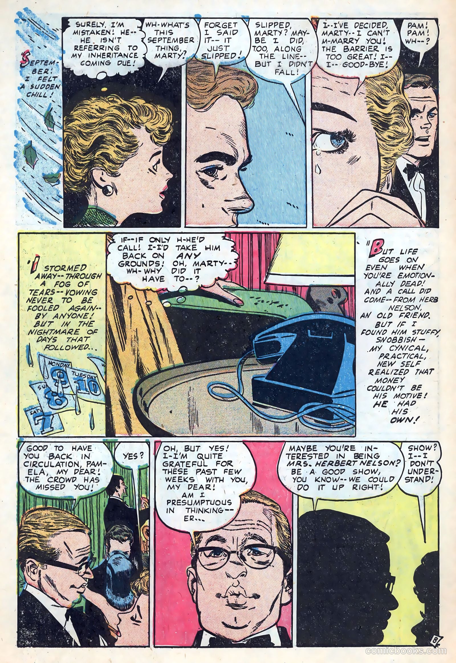 New Romances #18 (1953) — page 10 of 36