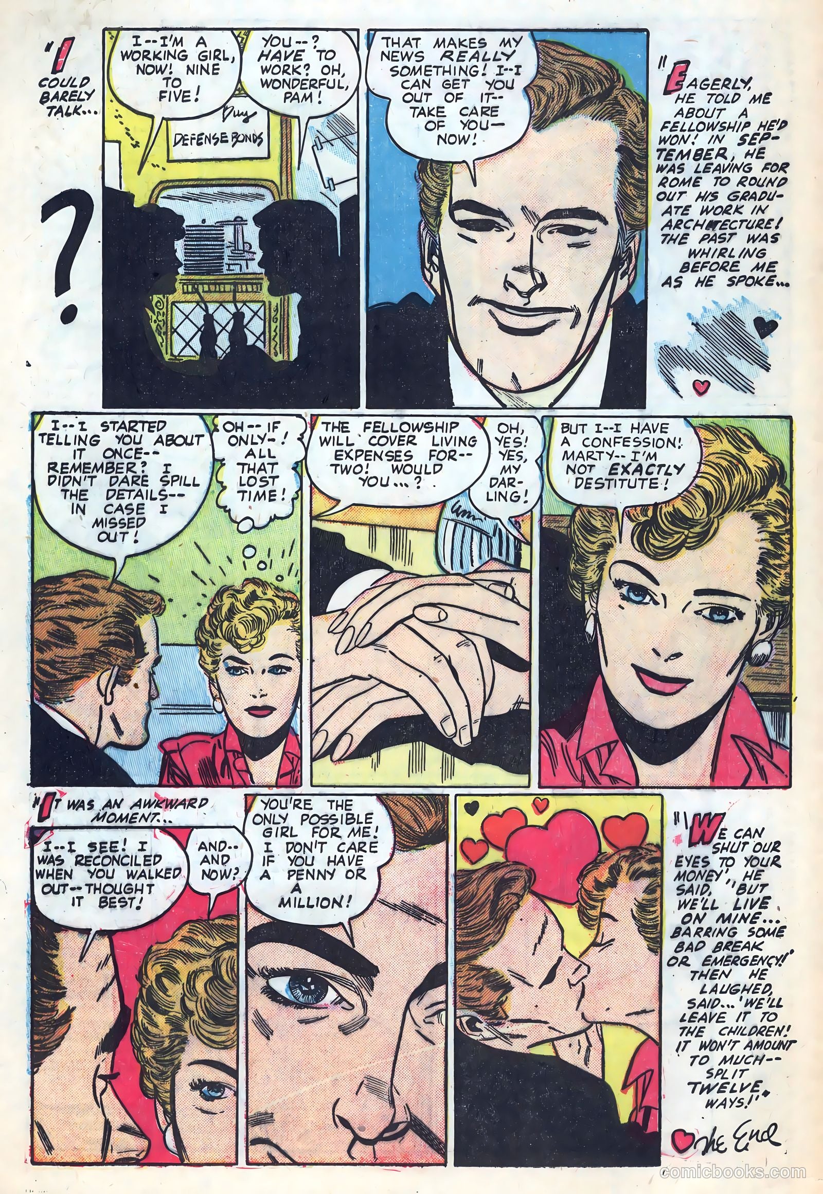 New Romances #18 (1953) — page 12 of 36