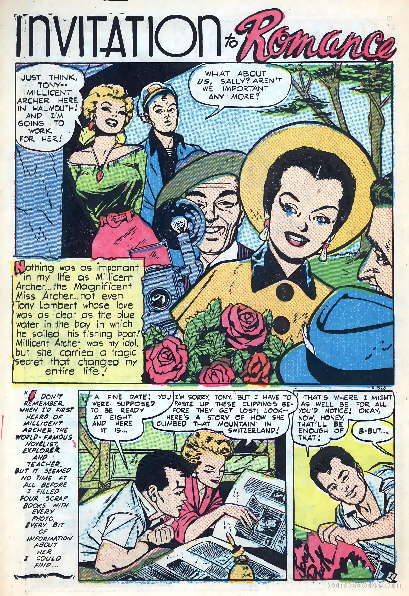 New Romances #18 (1953) — page 14 of 36