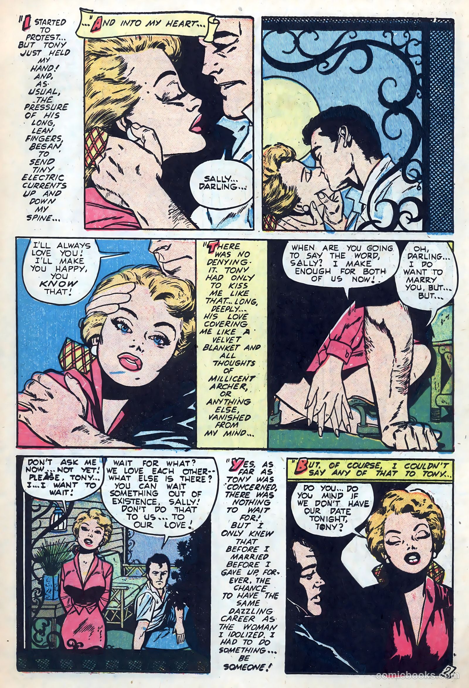 New Romances #18 (1953) — page 15 of 36