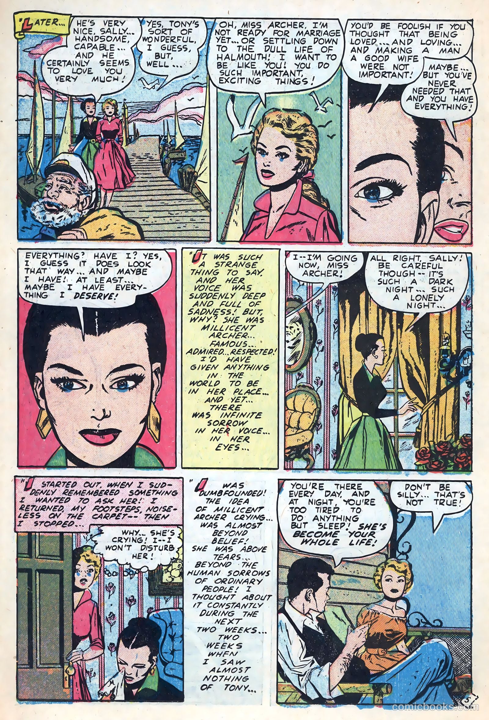 New Romances #18 (1953) — page 18 of 36