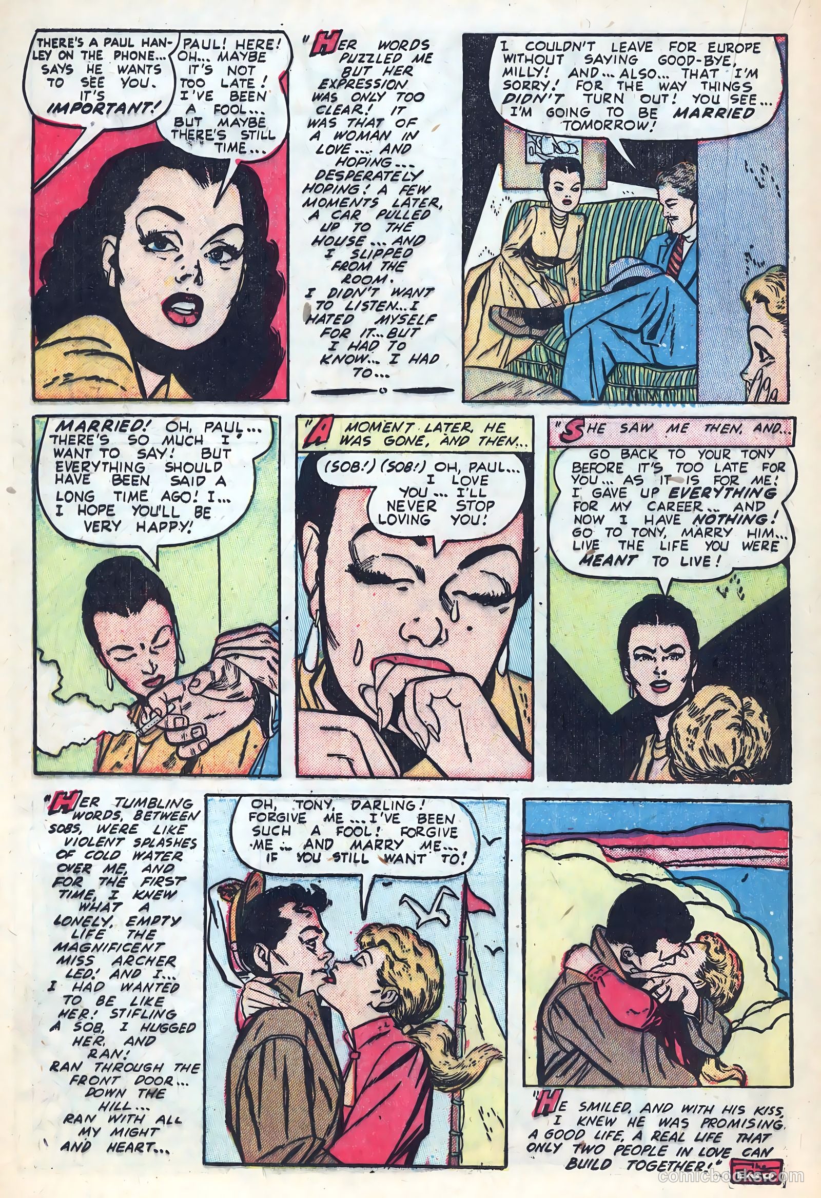 New Romances #18 (1953) — page 20 of 36