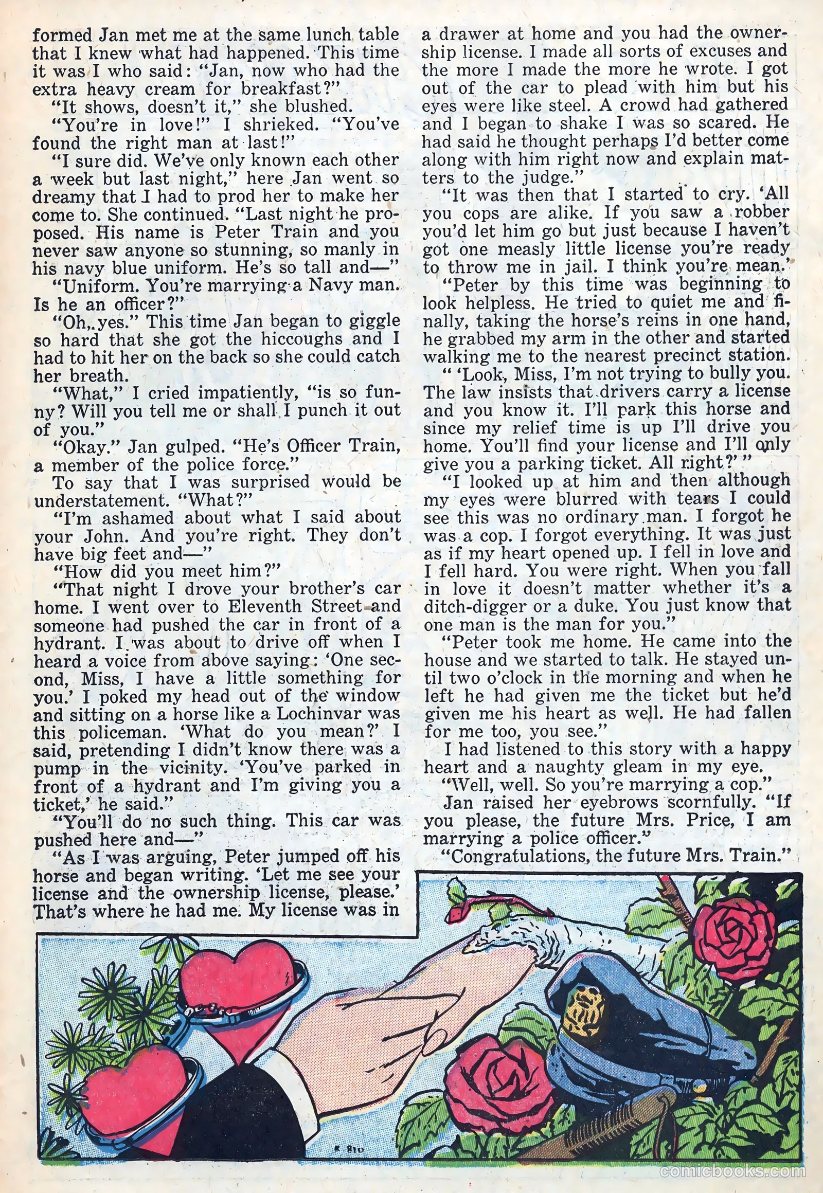 New Romances #18 (1953) — page 23 of 36