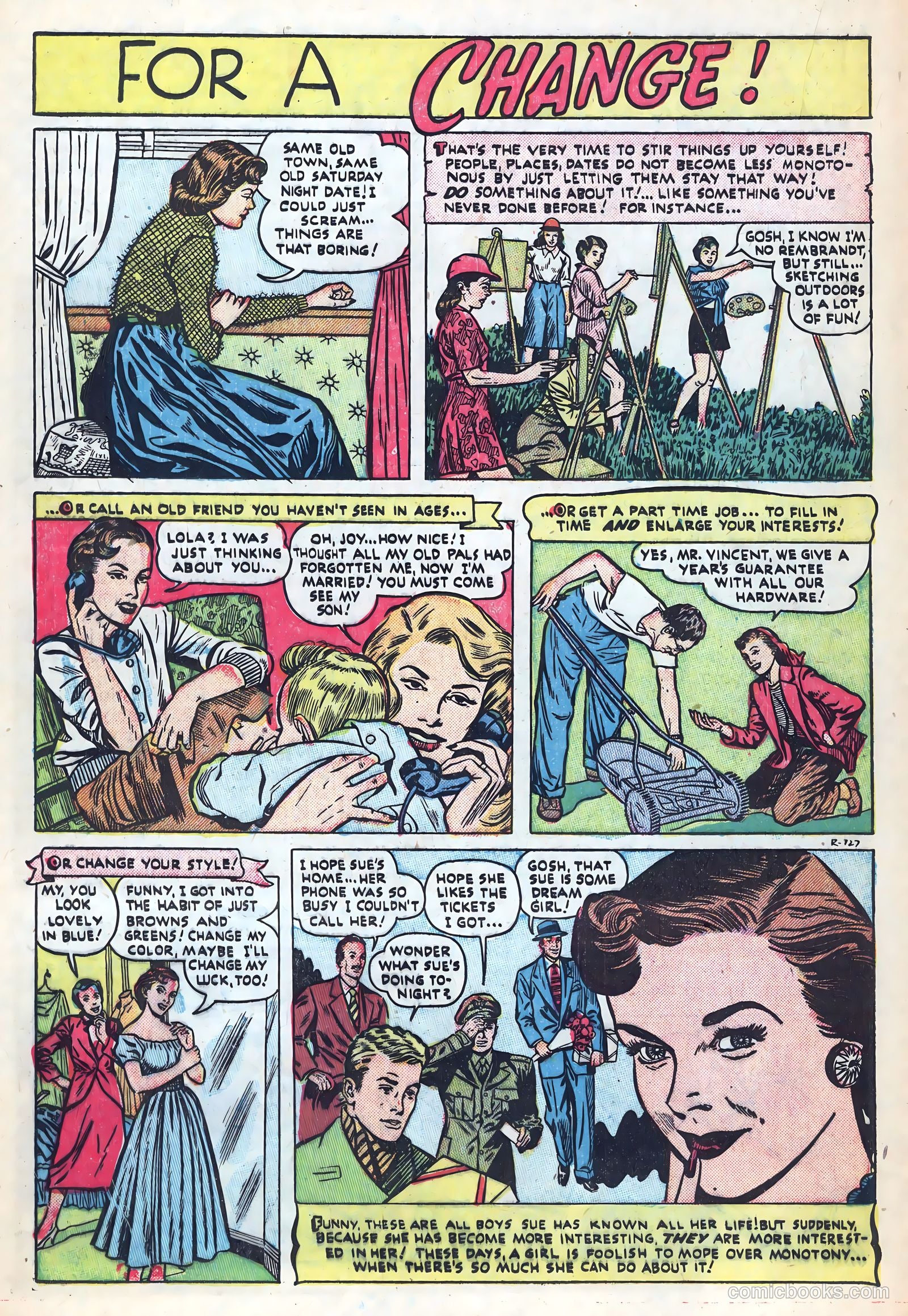 New Romances #18 (1953) — page 24 of 36