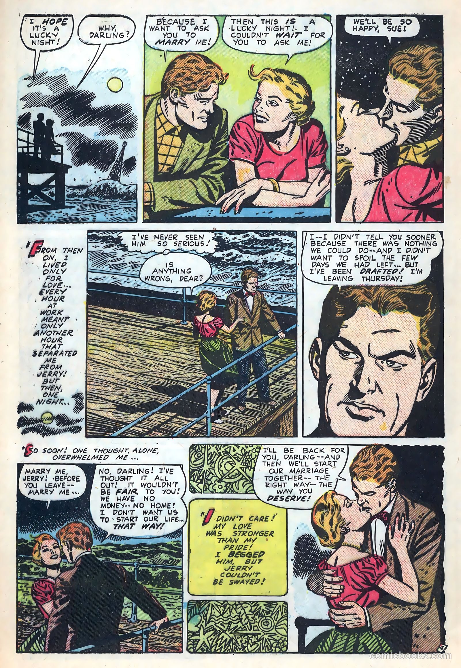 New Romances #18 (1953) — page 28 of 36