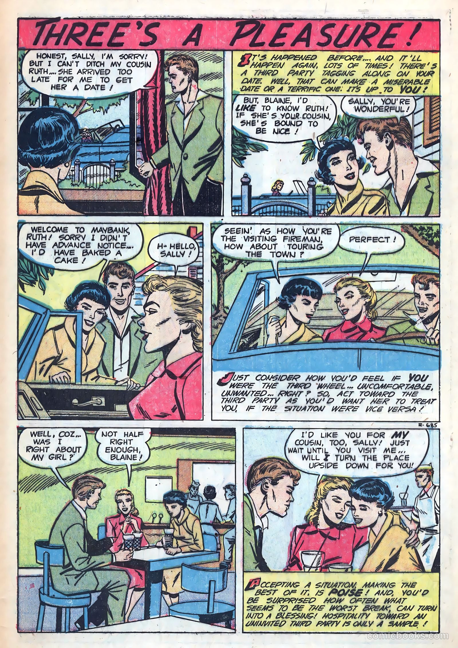 New Romances #18 (1953) — page 33 of 36
