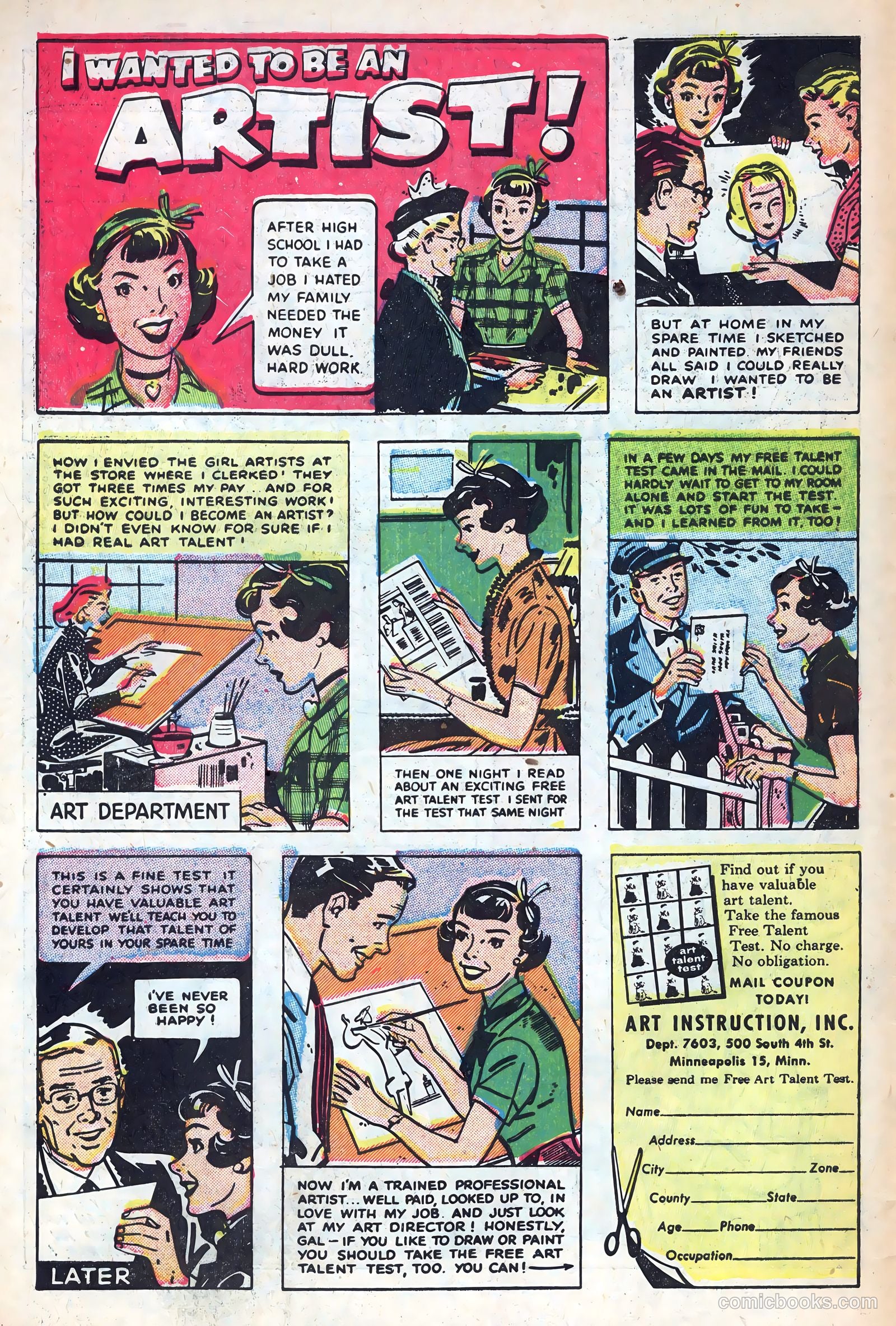 New Romances #18 (1953) — page 34 of 36