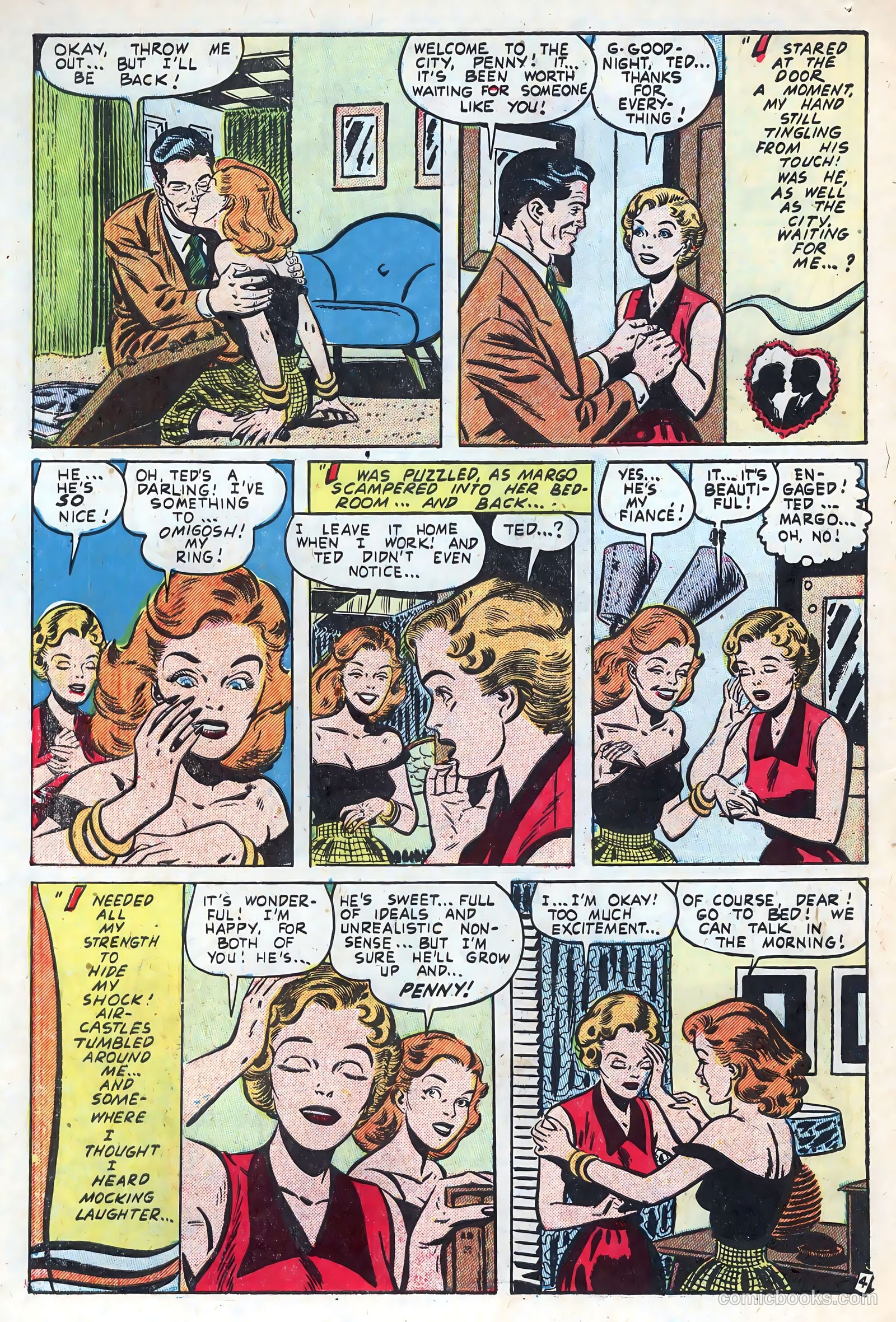 New Romances #19 (1953) — page 6 of 36