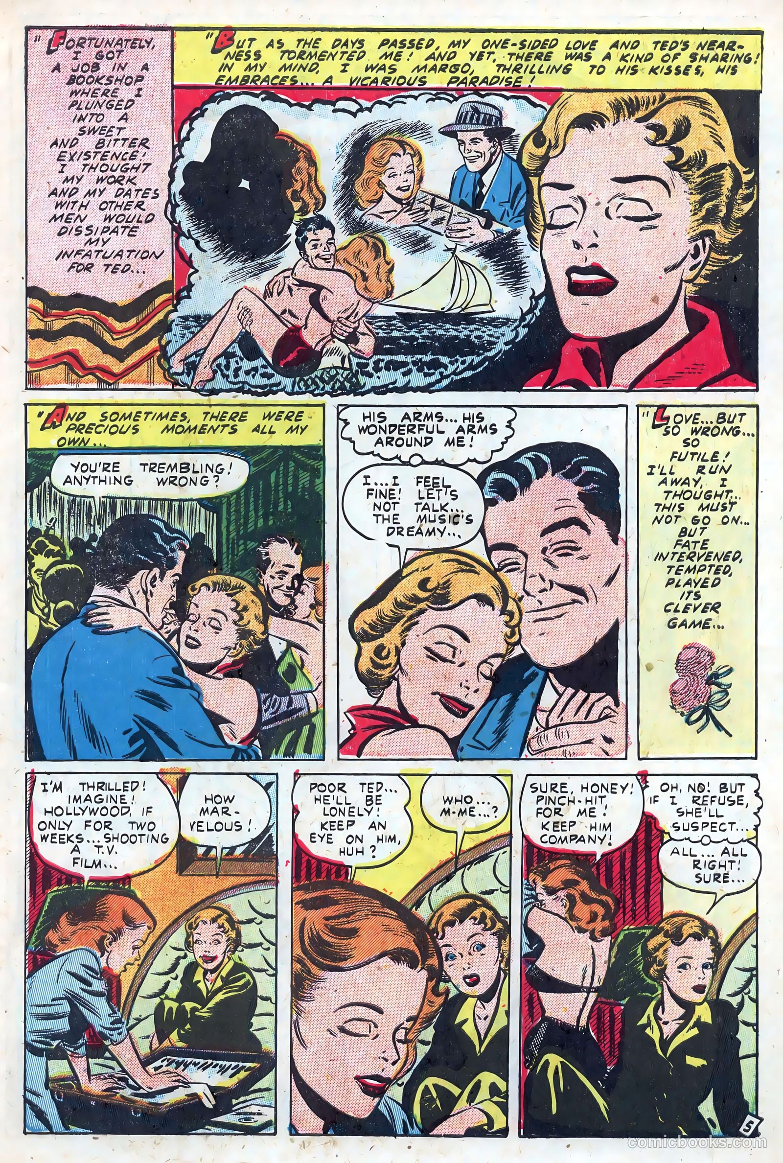 New Romances #19 (1953) — page 7 of 36