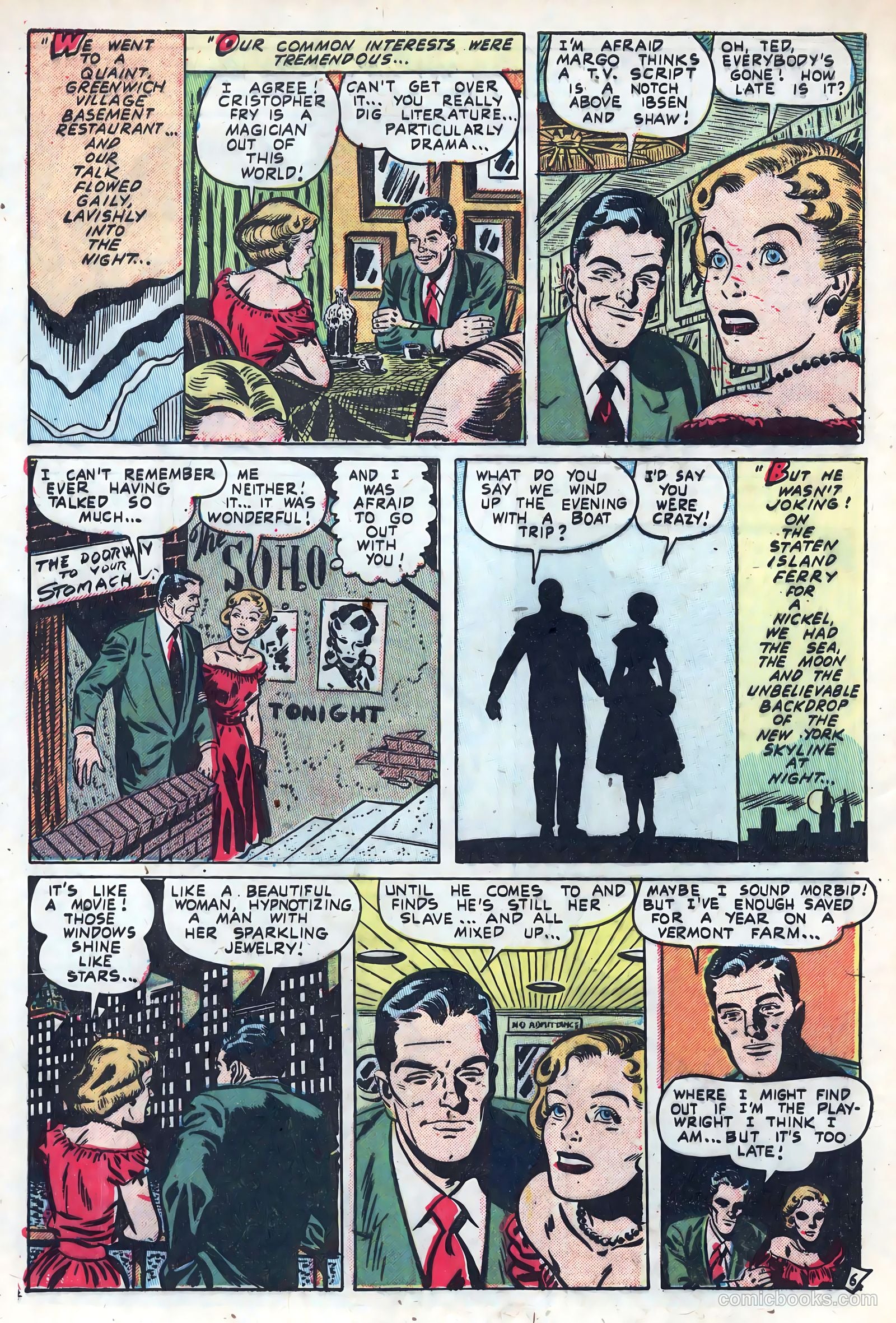 New Romances #19 (1953) — page 8 of 36