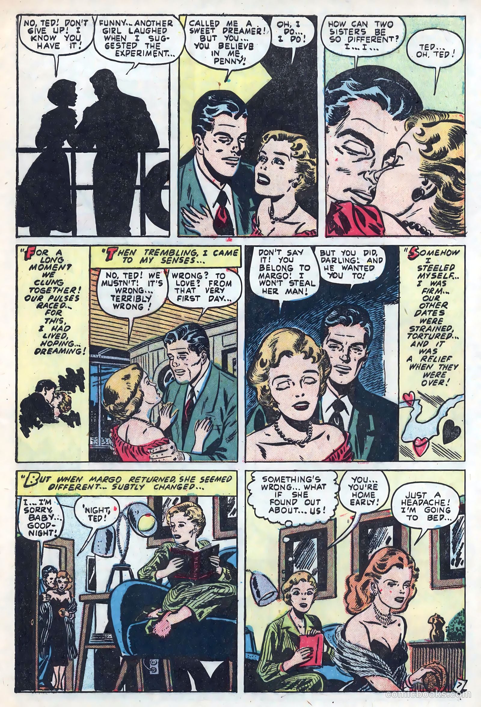 New Romances #19 (1953) — page 9 of 36