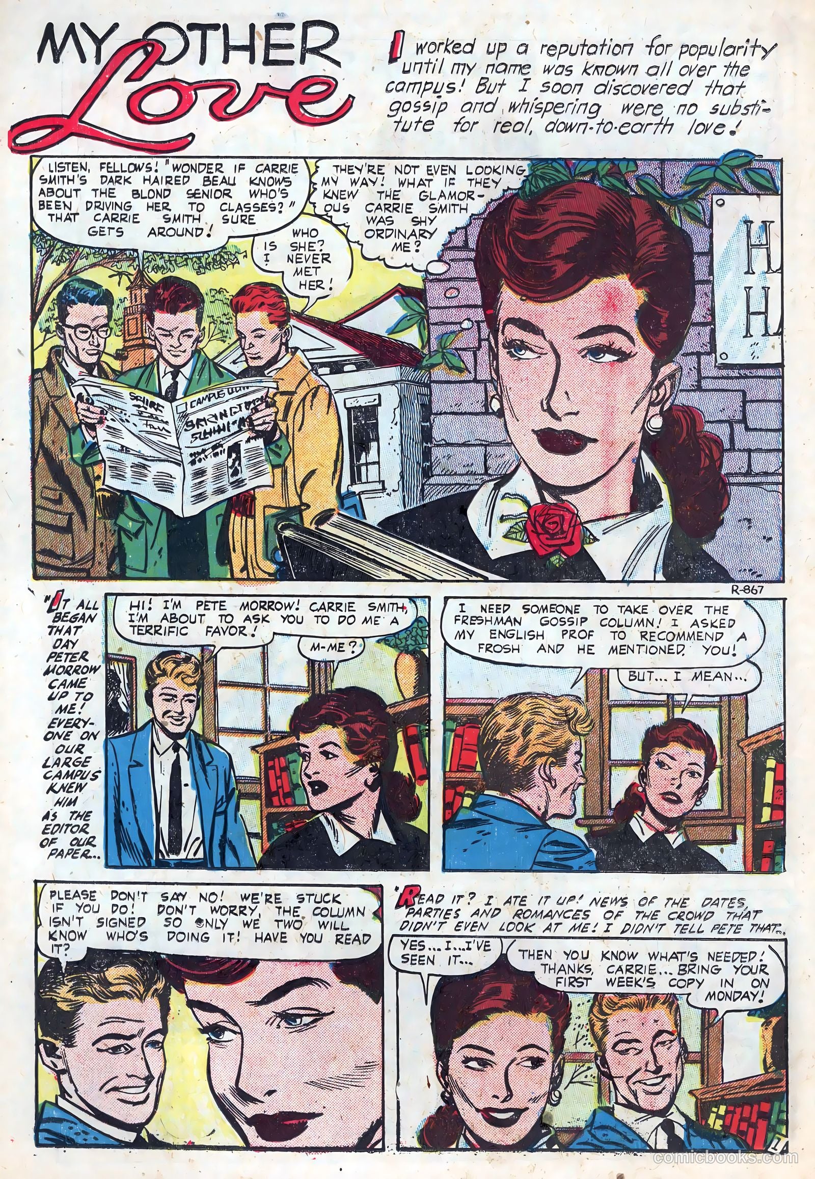 New Romances #19 (1953) — page 14 of 36