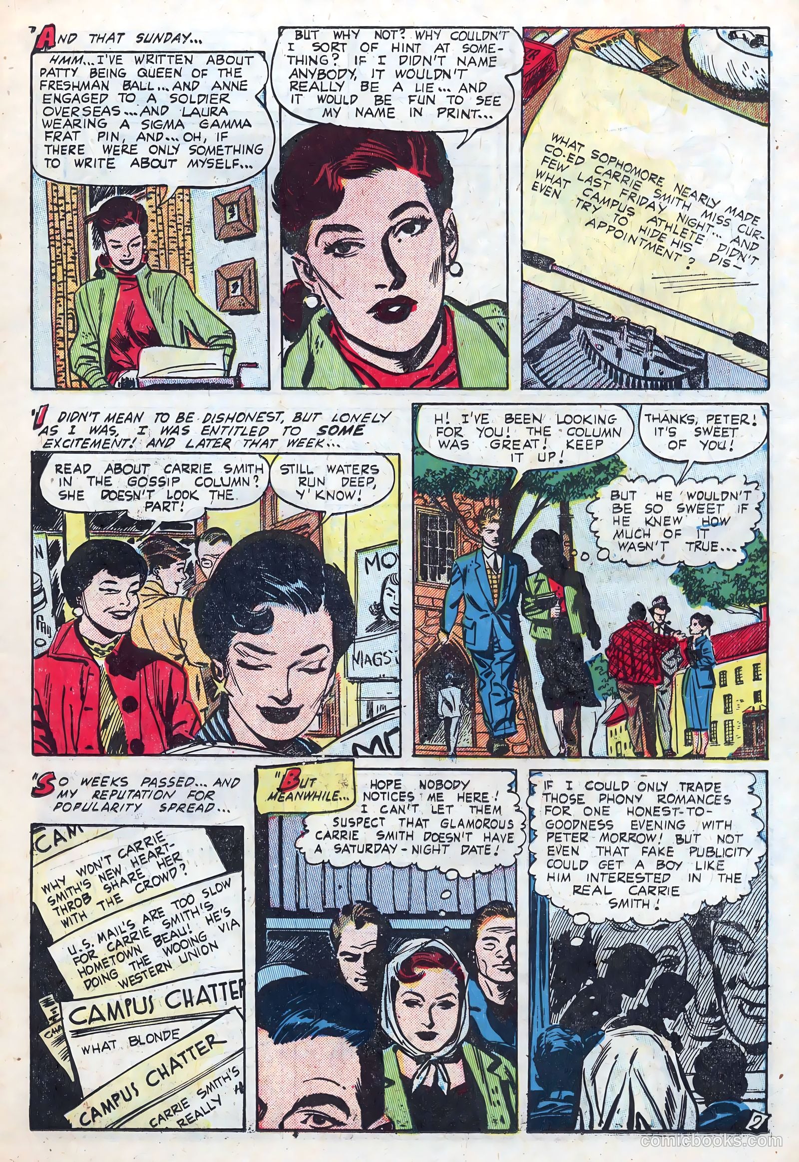 New Romances #19 (1953) — page 15 of 36