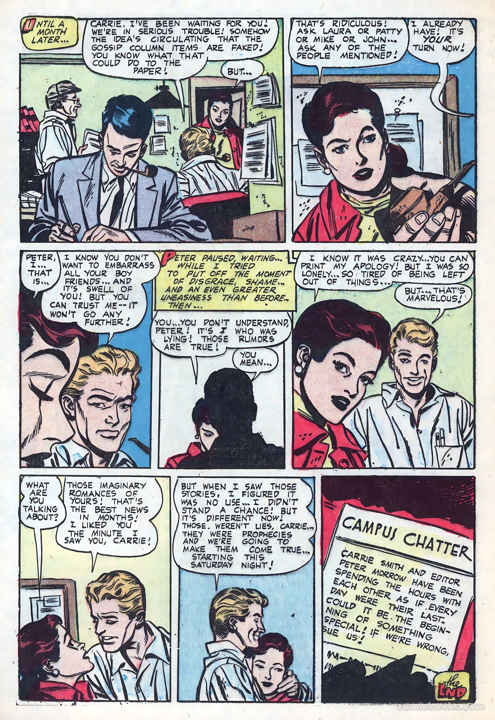New Romances #19 (1953) — page 16 of 36